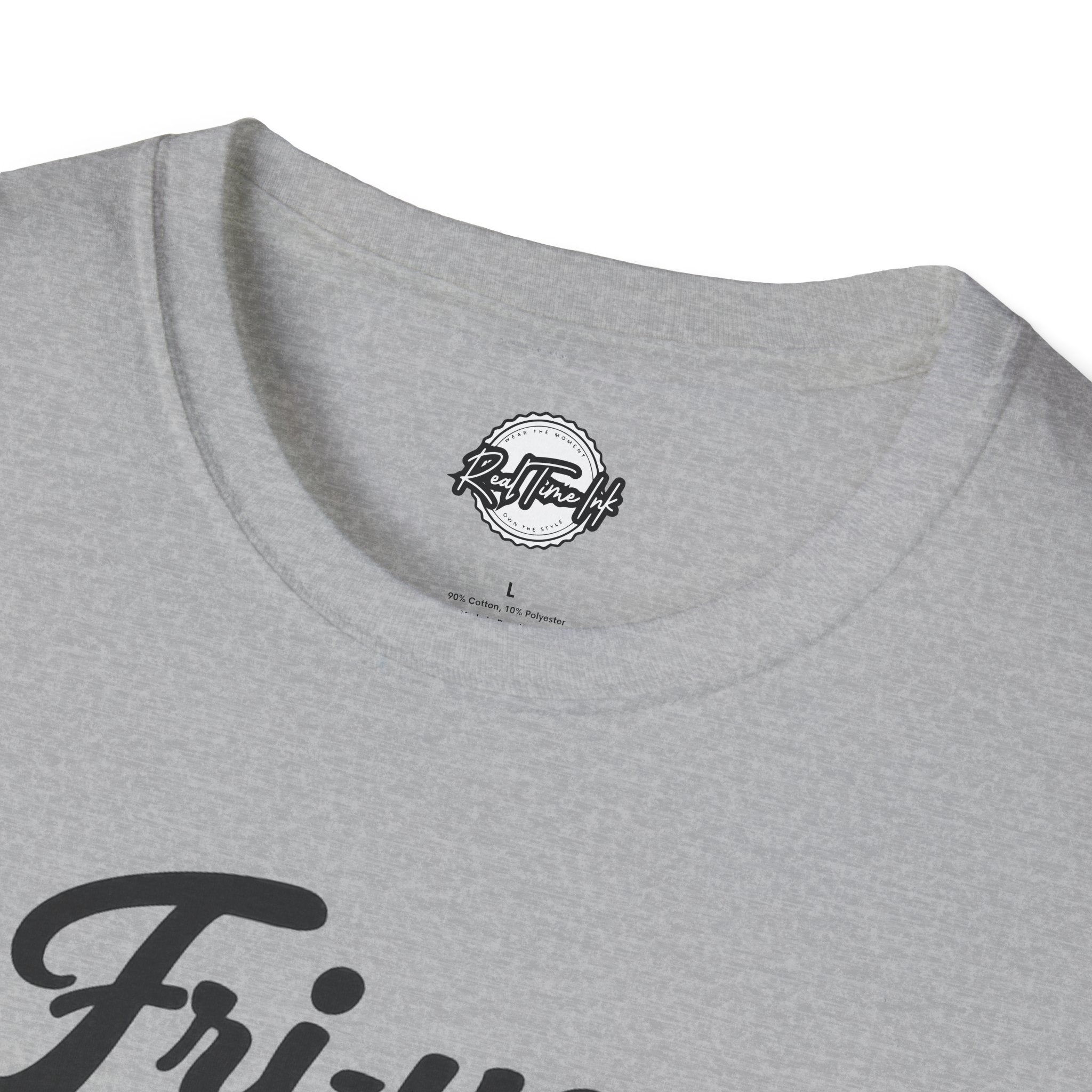 Fri-yay T-Shirt — Vintage Script Weekend Shirt