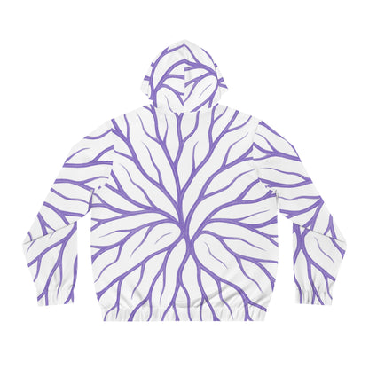 Baltimore Blood Roots Full-Zip Hoodie, Unique Urban Style, Great for Gifts, Casual Wear, Cozy Layering, Perfect for All Seasons