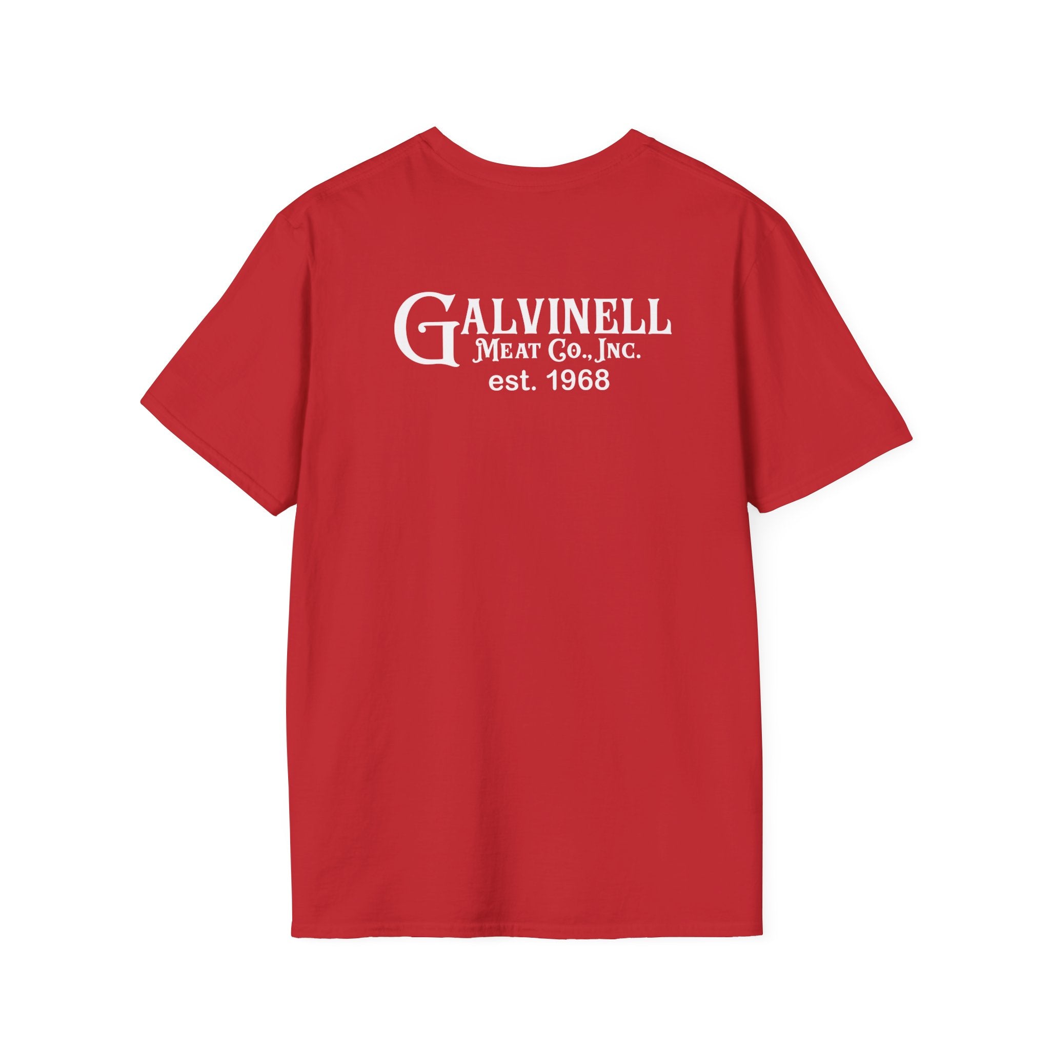 Galvinell Meat Co. Logo T-Shirt — Retro Butcher Shop Tee