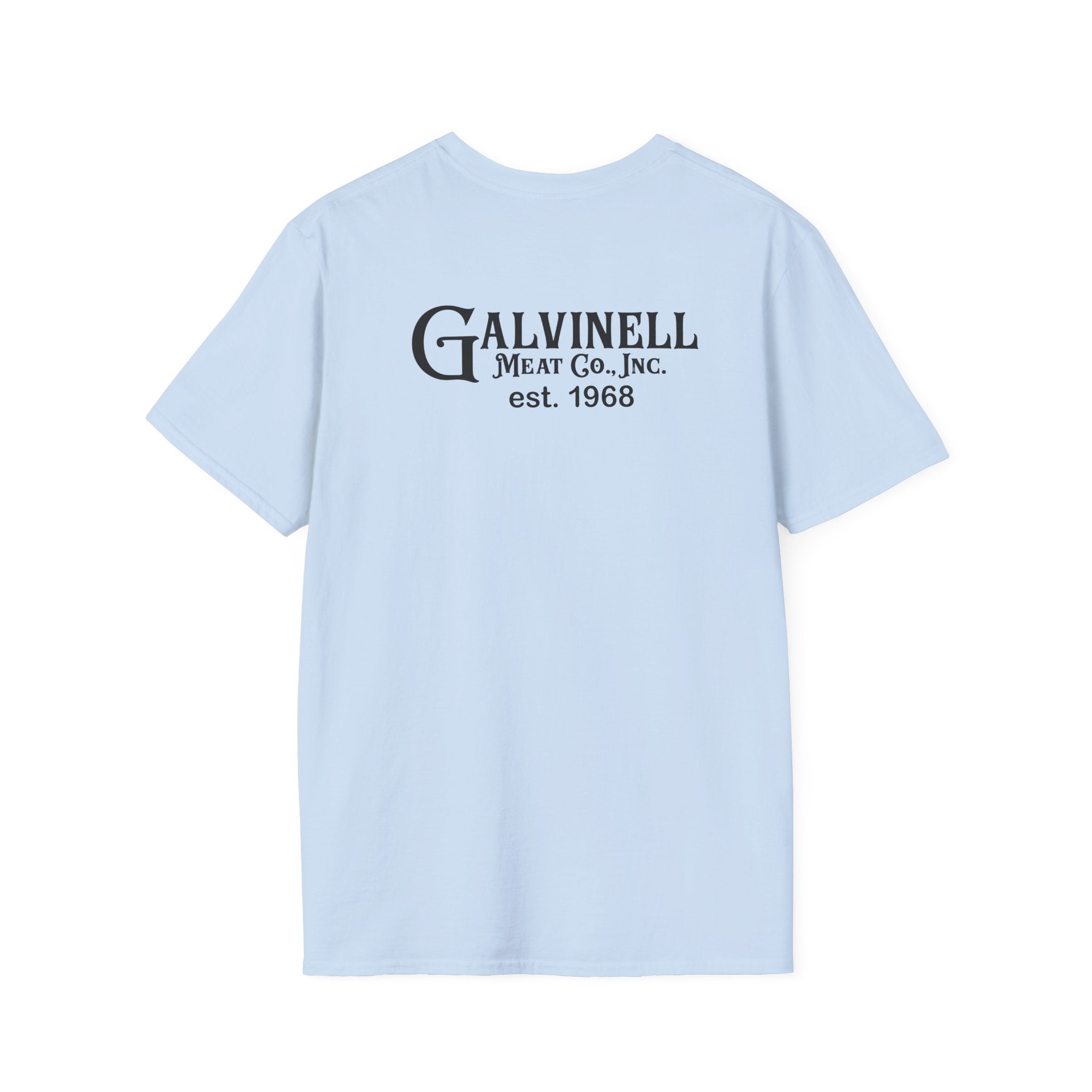 Galvinell Meat Co. Logo T-Shirt — Retro Butcher Shop Tee