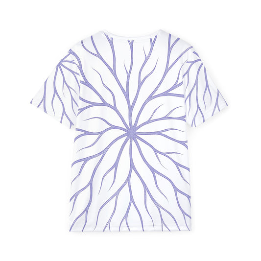 Purple Blood Men's Sports Jersey - Unique Athletic Tee, Cool Workout Shirt, Perfect for Game Days, Sports Events, and Casual Wear