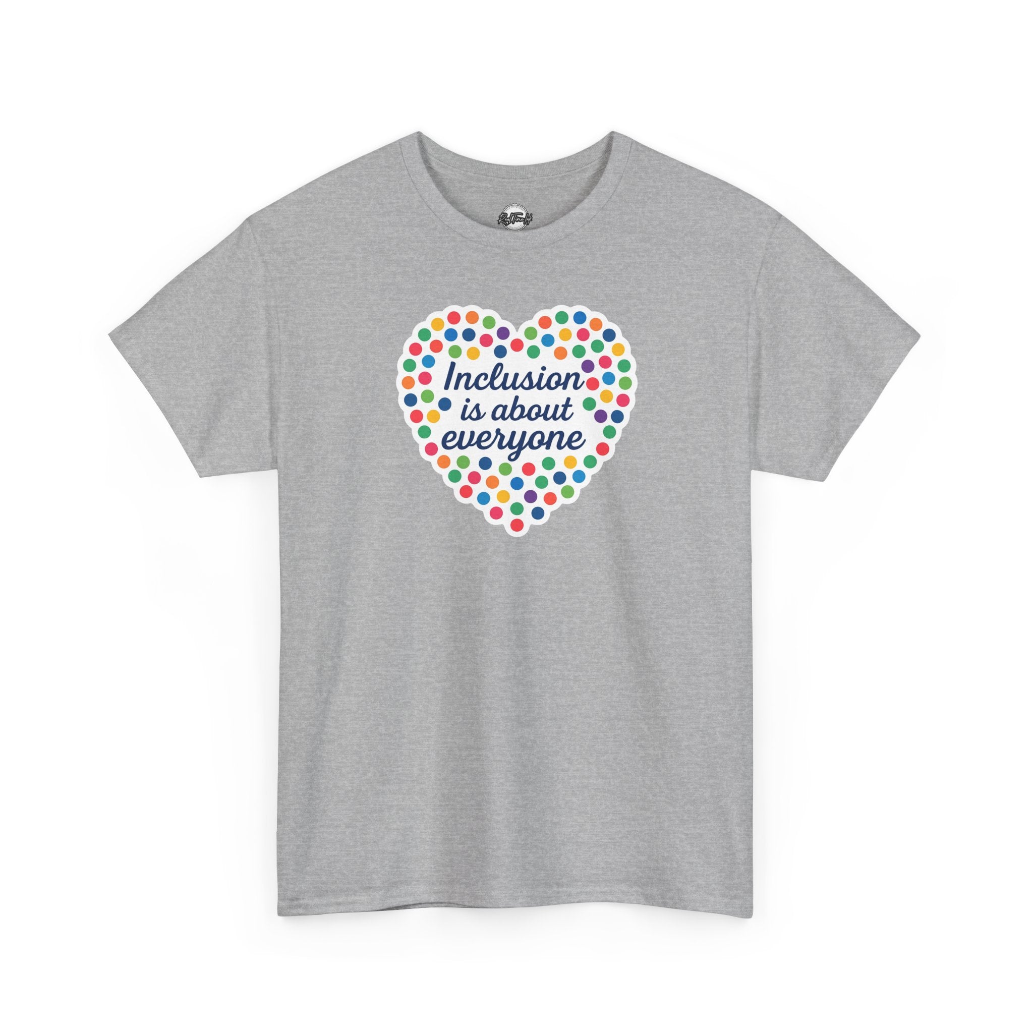 Inclusion is About Everyone Unisex Heavy Cotton Tee - Celebrate Diversity