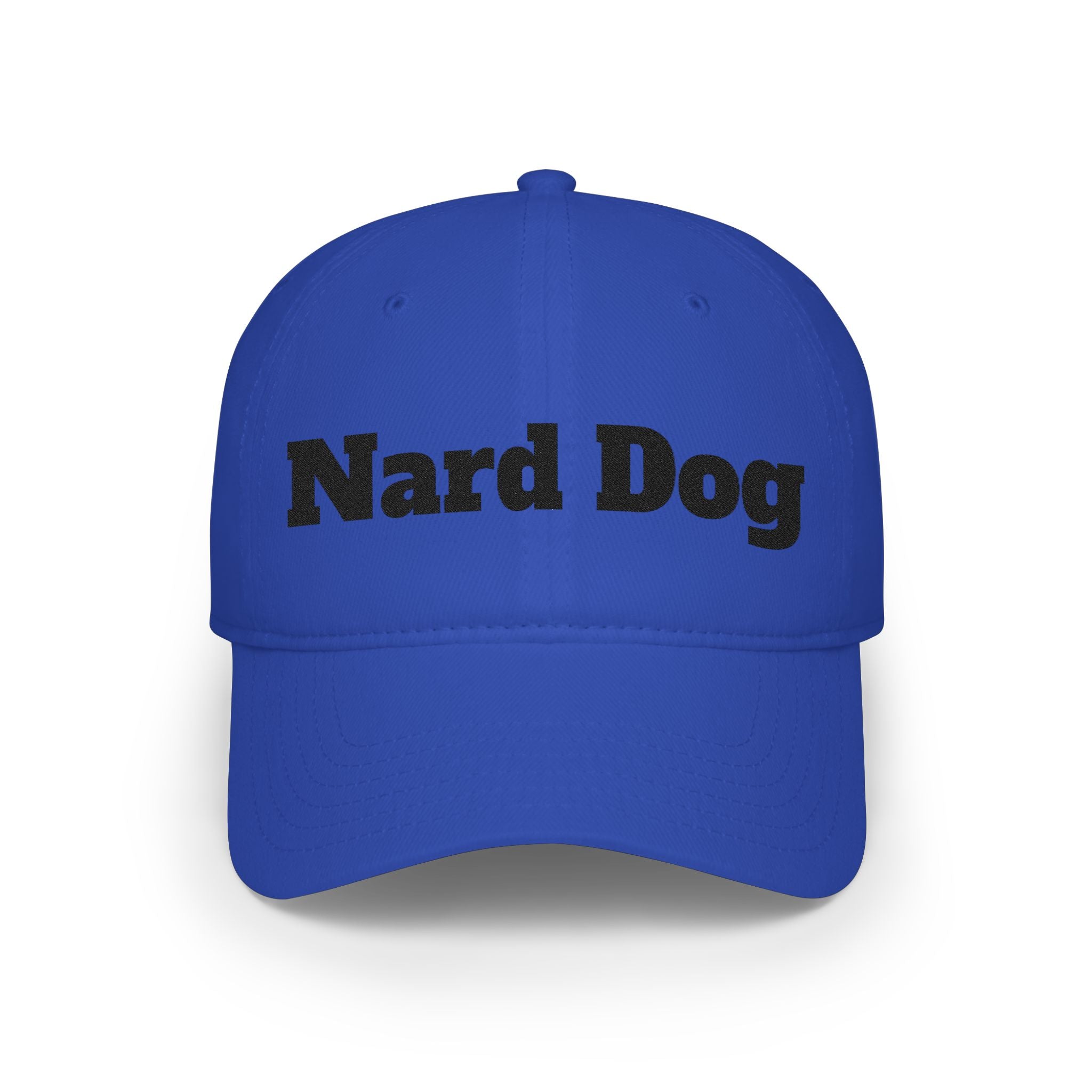 Customizable Low Profile Baseball Cap – 'Enter text' Embroidered Front