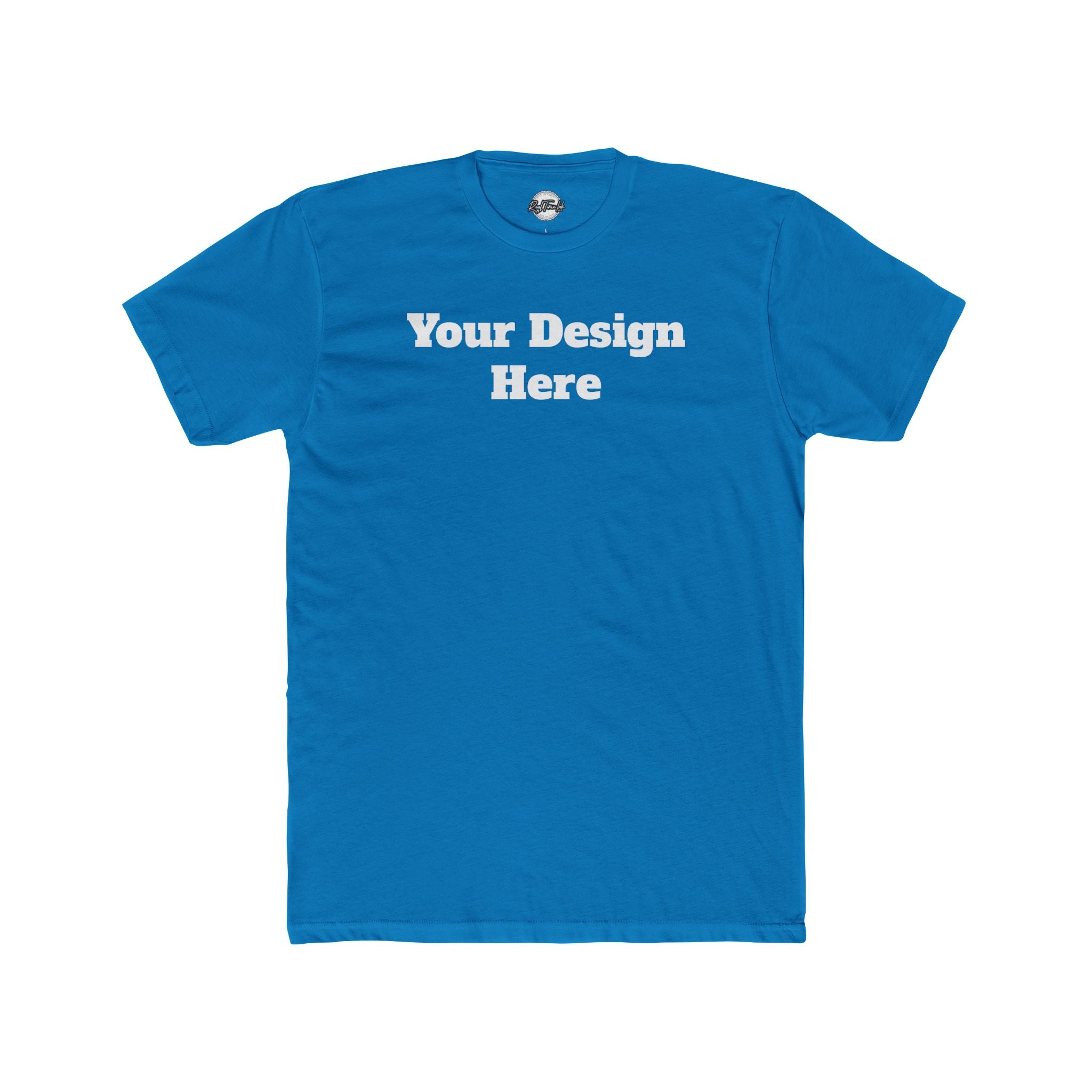 Custom unisex Cotton Crew Tee