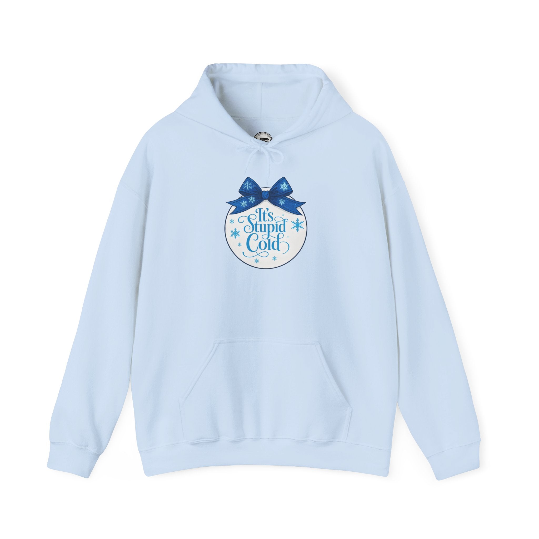 Its Stupid Cold Hoodie — Funny Winter Sweatshirt for Cold Weather