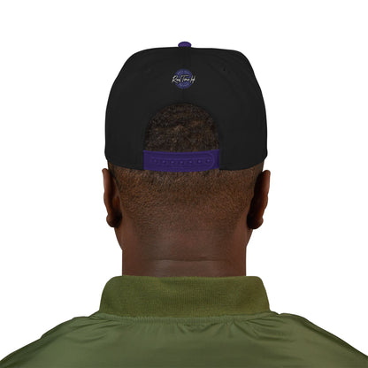 Snapback Cap Purple Blood Embroidery Hat
