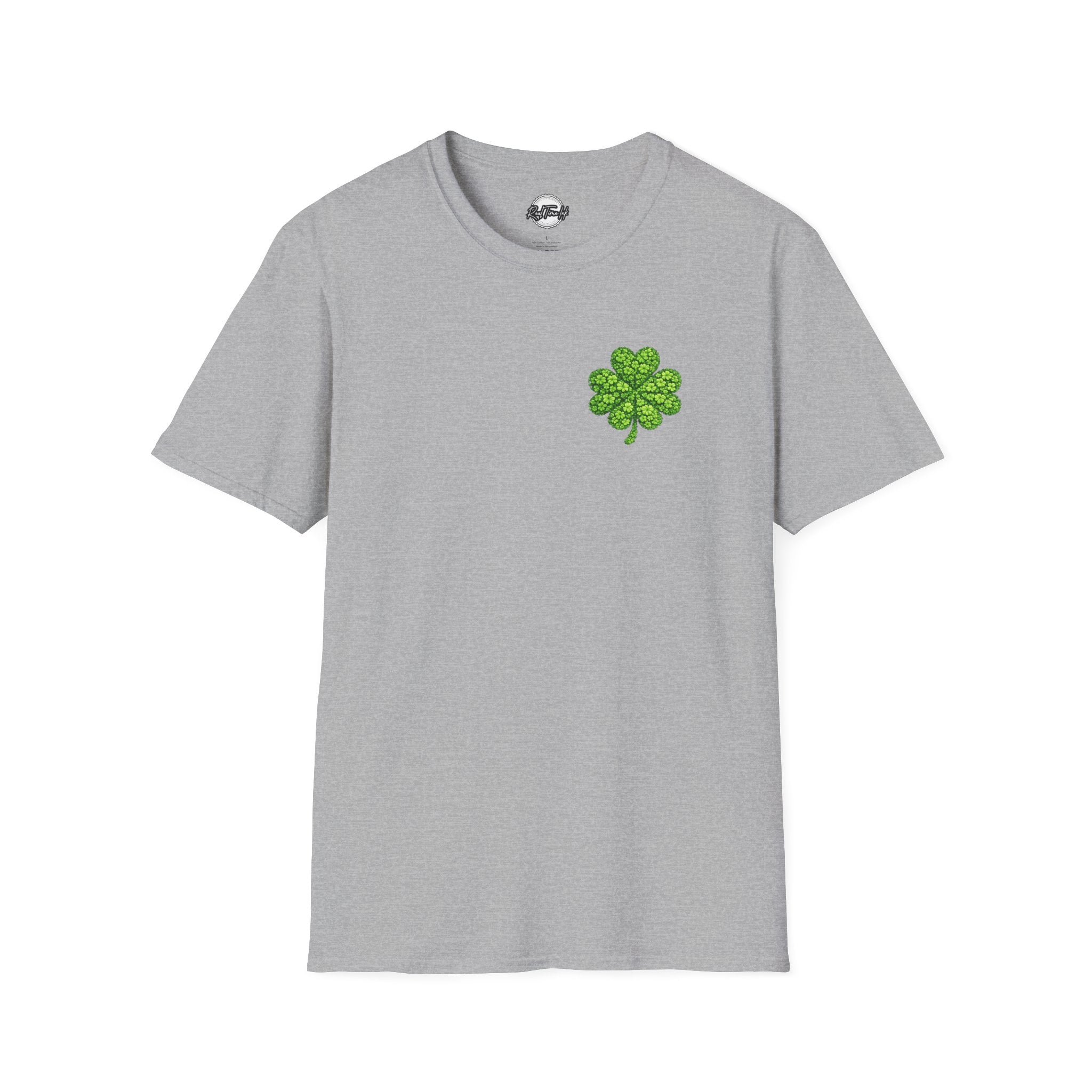 St. Patrick's Day T-Shirt — "Leprechauns Made Me Do It" Shamrock Tee