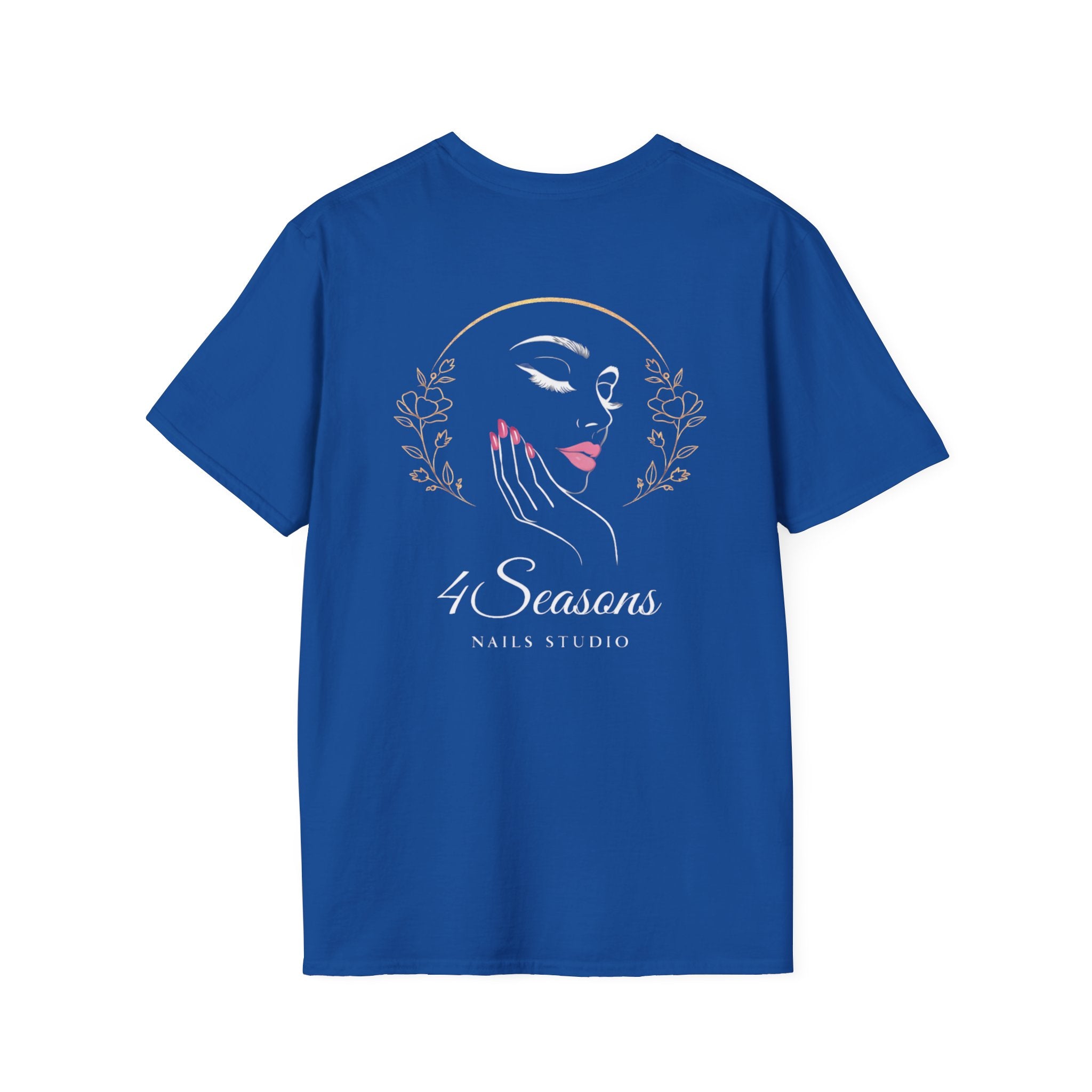 Nails Studio T-Shirt — "4 Seasons" Logo Tee (Salon Uniform)