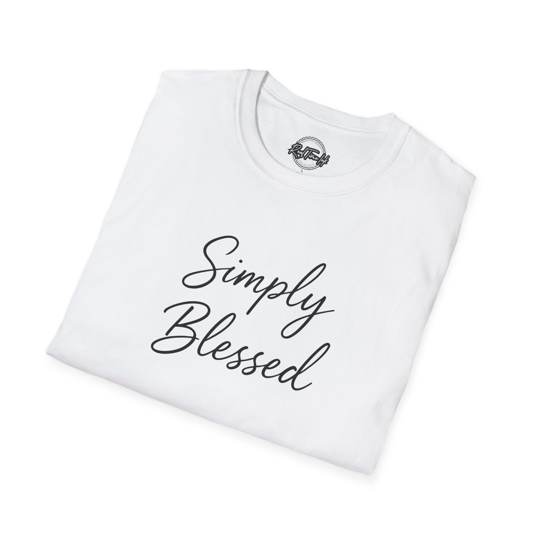 Simply Blessed Unisex Softstyle T-Shirt