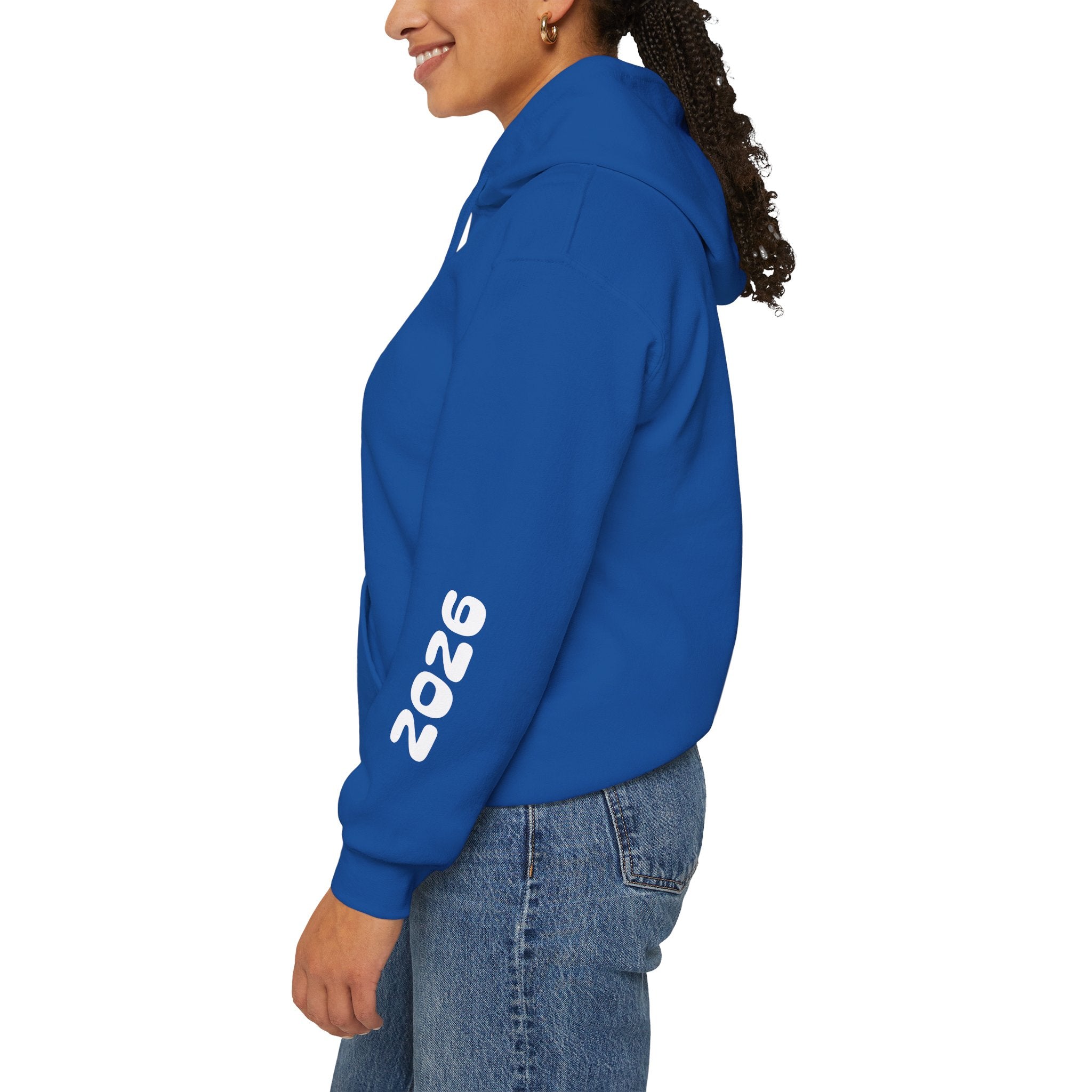 USA 250 Heart Flag Hoodie — 1776 & 2026 Patriotic Anniversary Sweatshirt