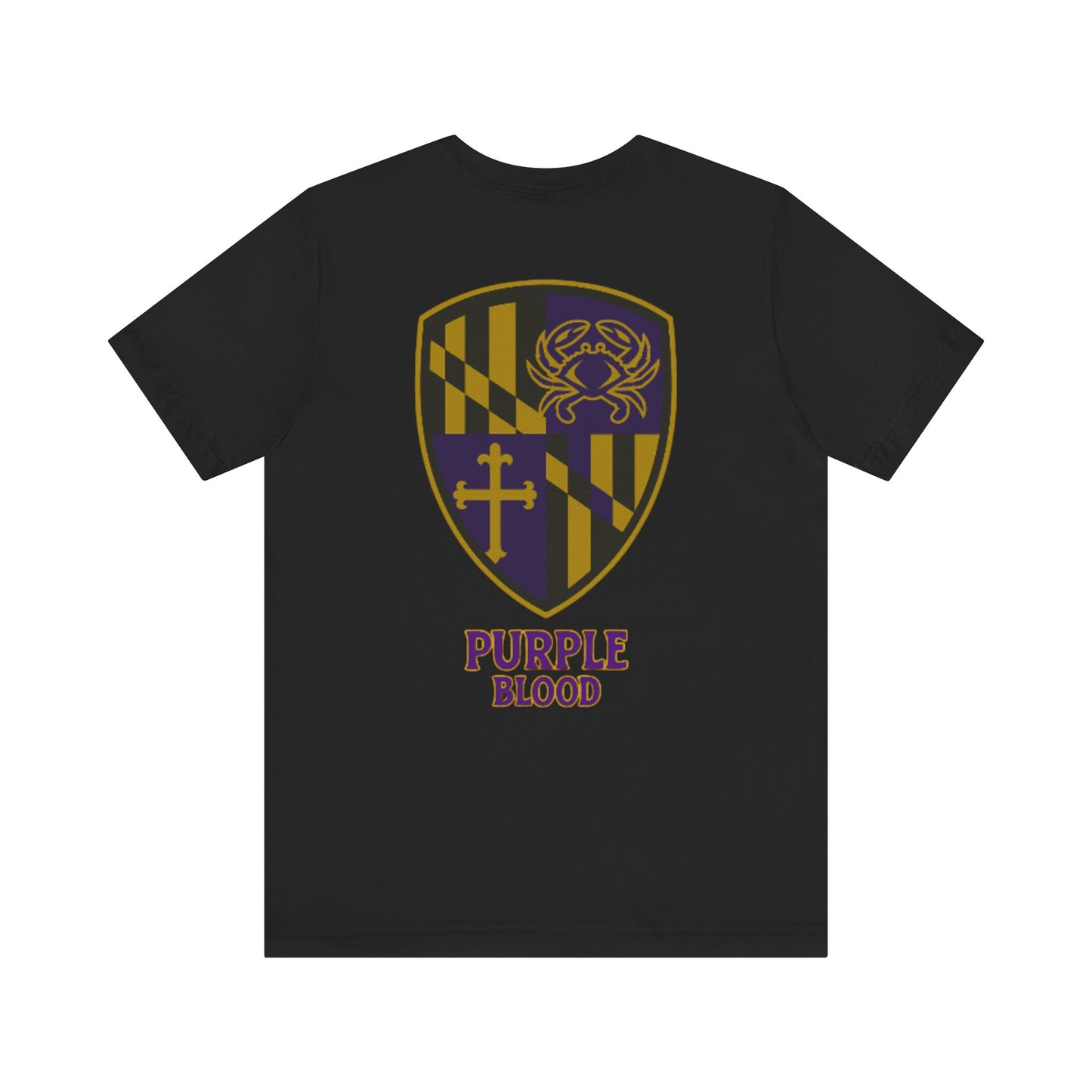 T-Shirt - Baltimore Purple Blood Unisex Jersey Short Sleeve Tee