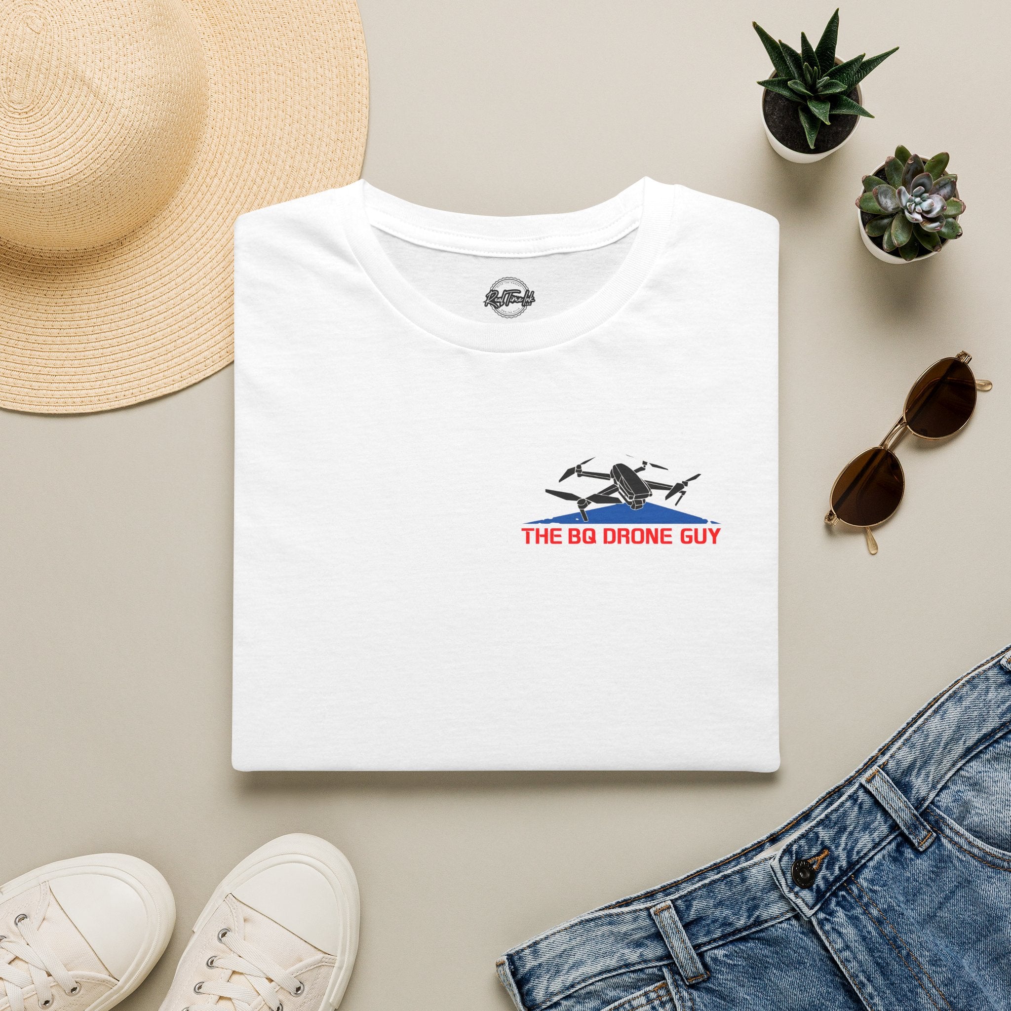 The BQ Drone Guy Logo Tee