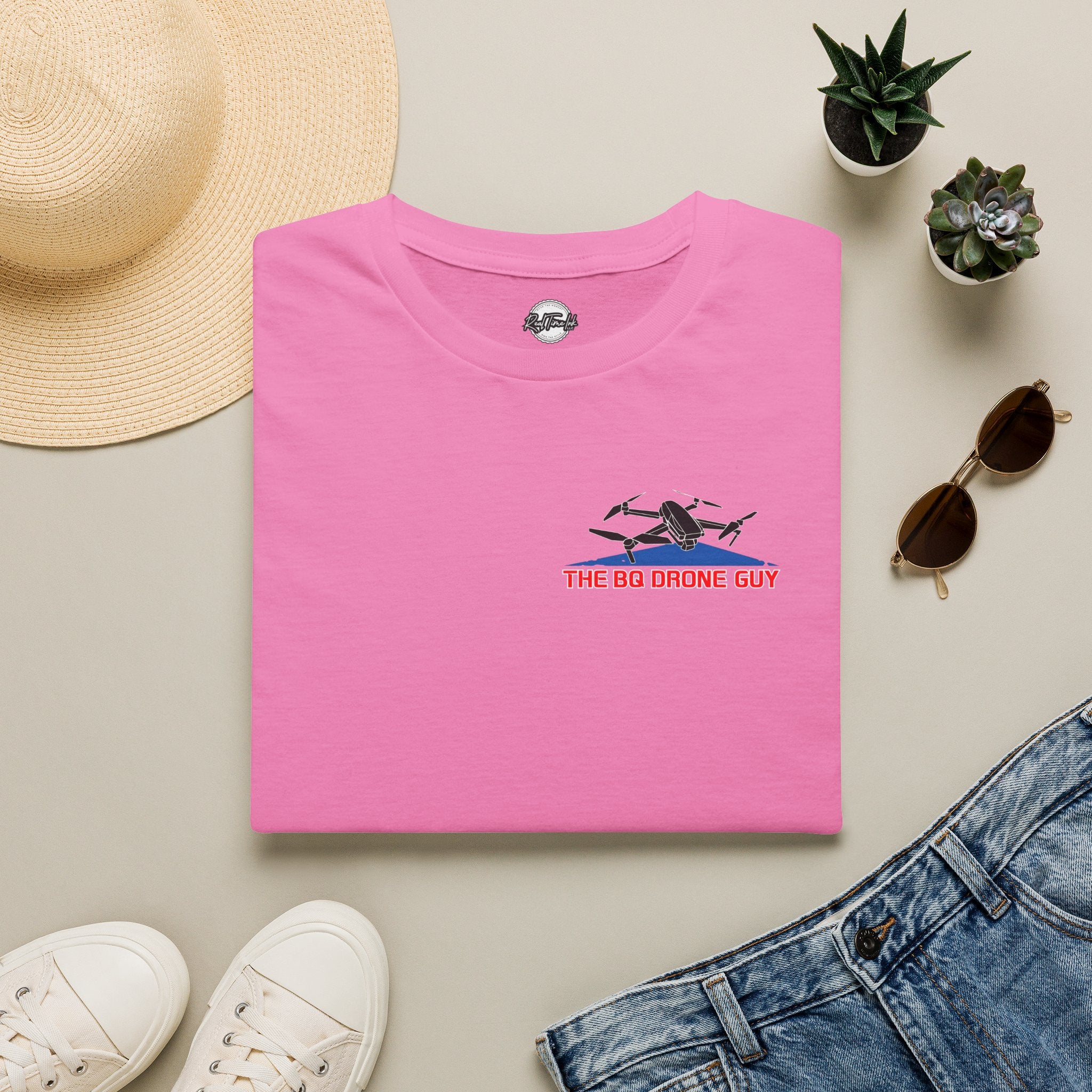 The BQ Drone Guy Logo Tee