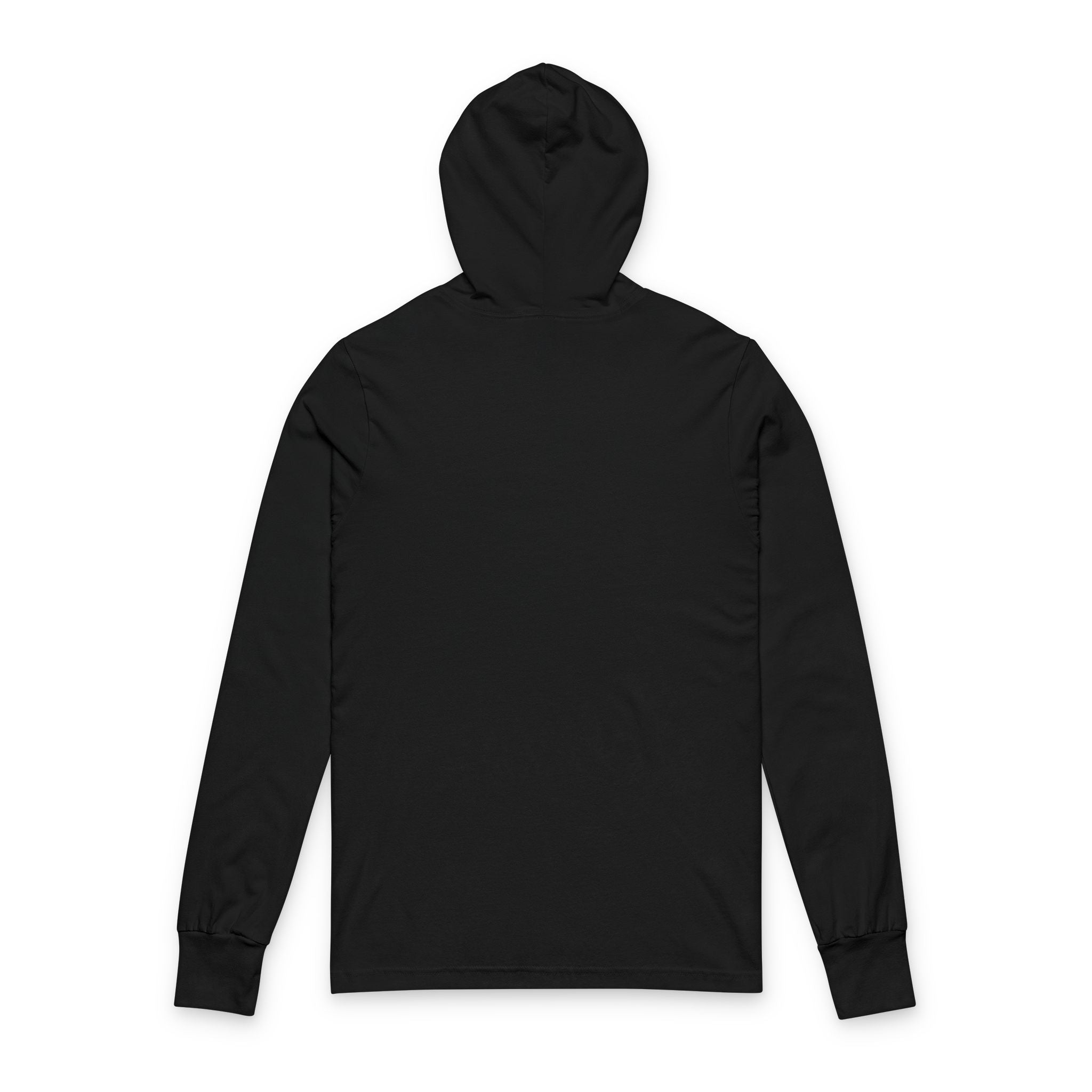 The BQ Drone Guy Hooded Long Sleeve Tee — Drone Shirt with Phone & Services