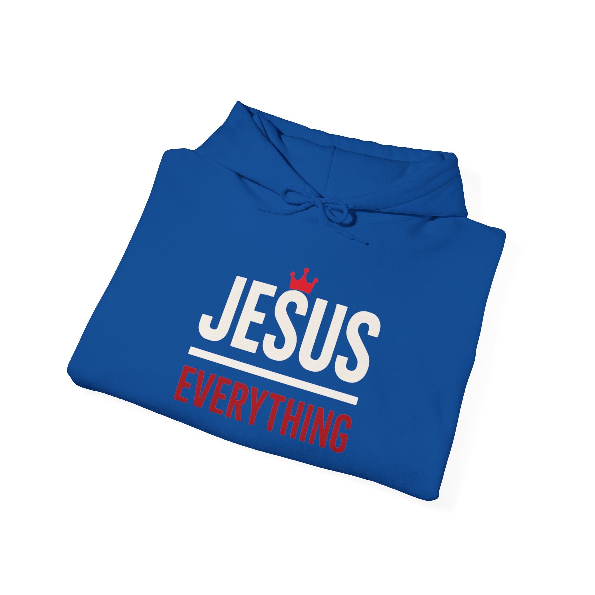 Religious Hoodie - Jesus Over Everything Design