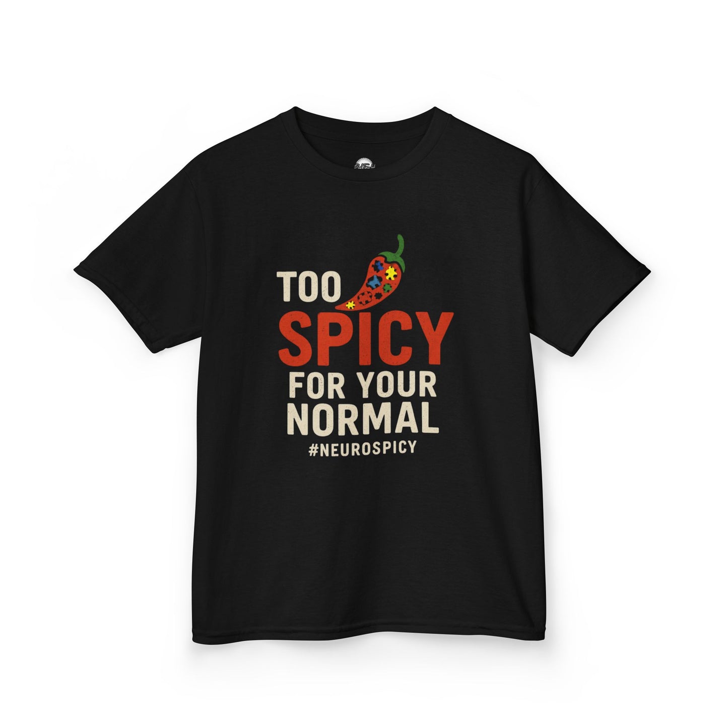 Kids 'Too Spicy For Your Normal' Heavy Cotton Tee