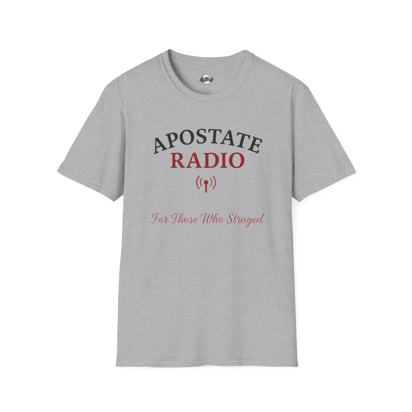 Apostate Radio T-Shirt - Unisex Softstyle Tee for Free Spirits