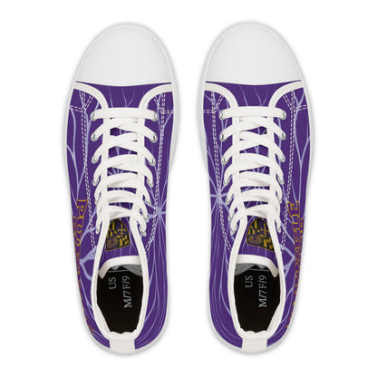 Copy of Copy of Sneakers Purple Blood Women's High Top