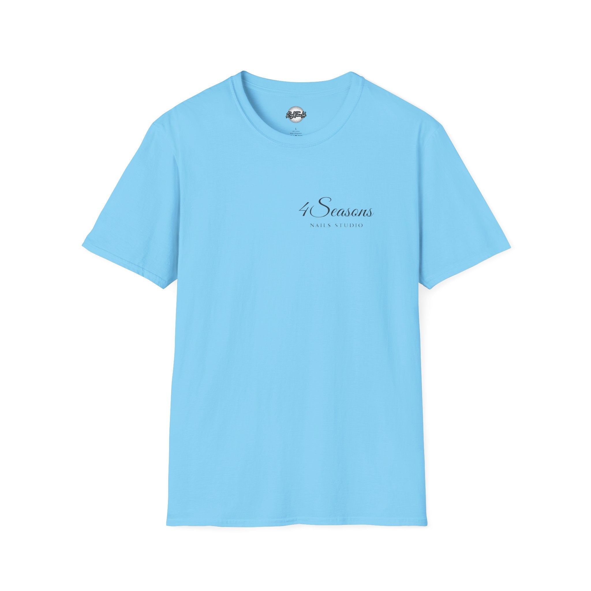 4 Seasons Nail Studio T-Shirt — Minimal Nail Salon Graphic Tee