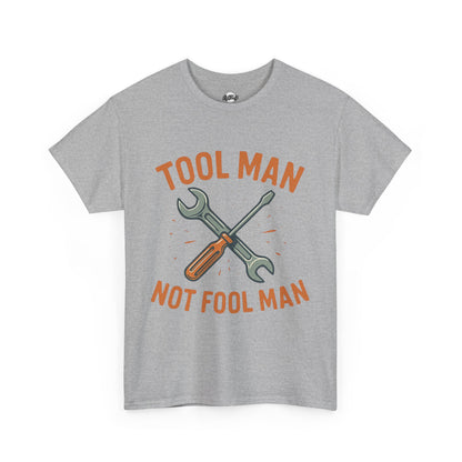 Funny Tool Man Unisex Heavy Cotton Tee