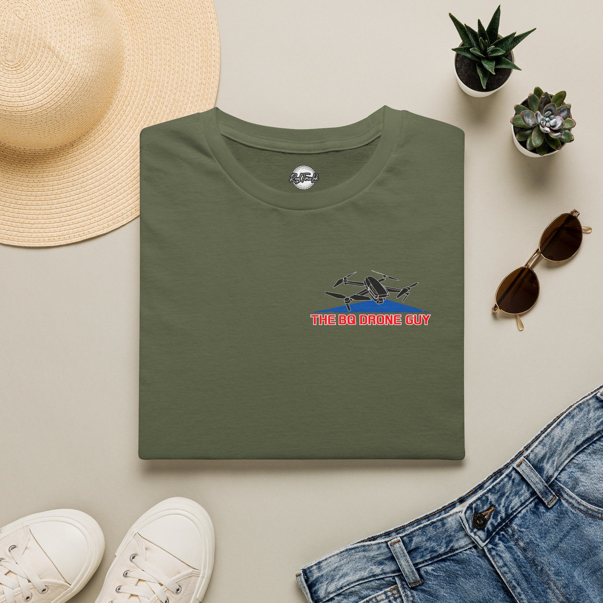 The BQ Drone Guy Logo Tee