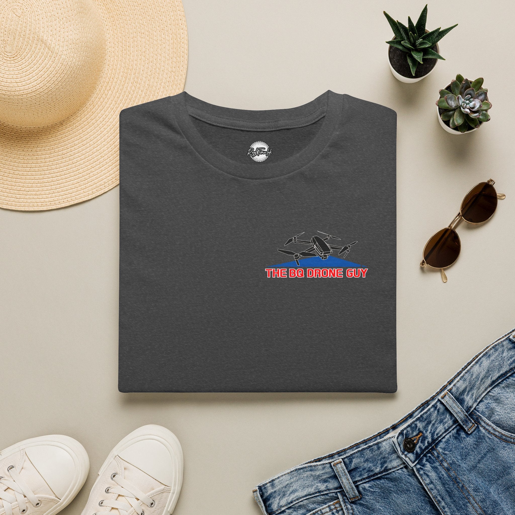 The BQ Drone Guy Logo Tee
