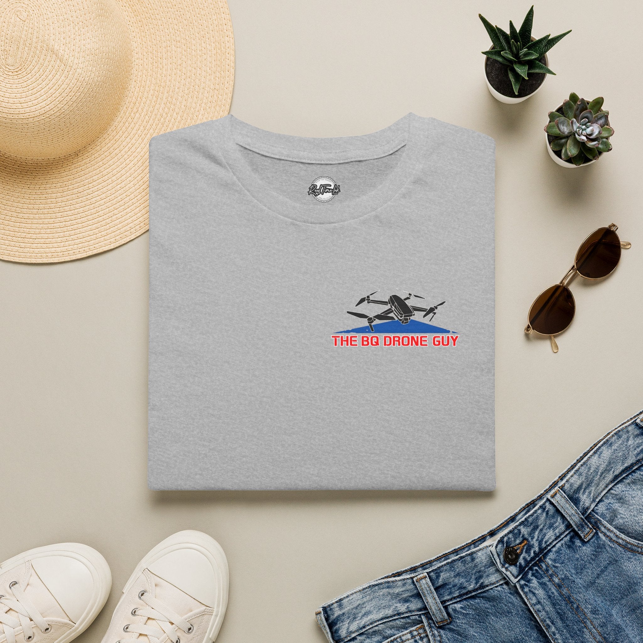 The BQ Drone Guy Logo Tee
