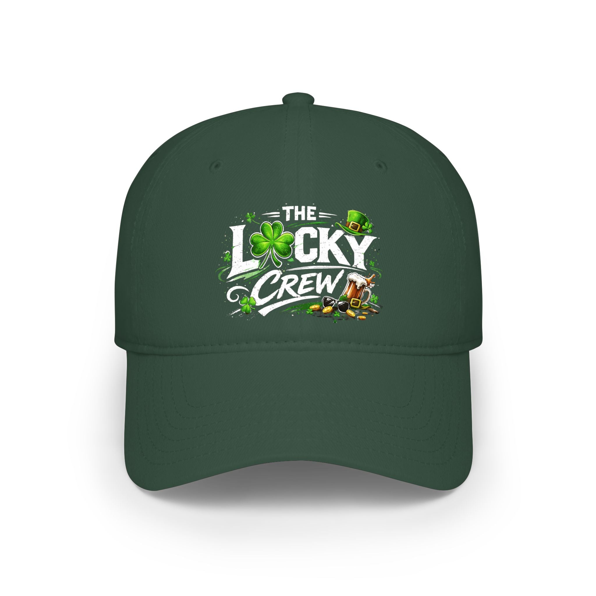 The Lucky Crew Baseball Cap — St. Patrick's Day Shamrock Hat