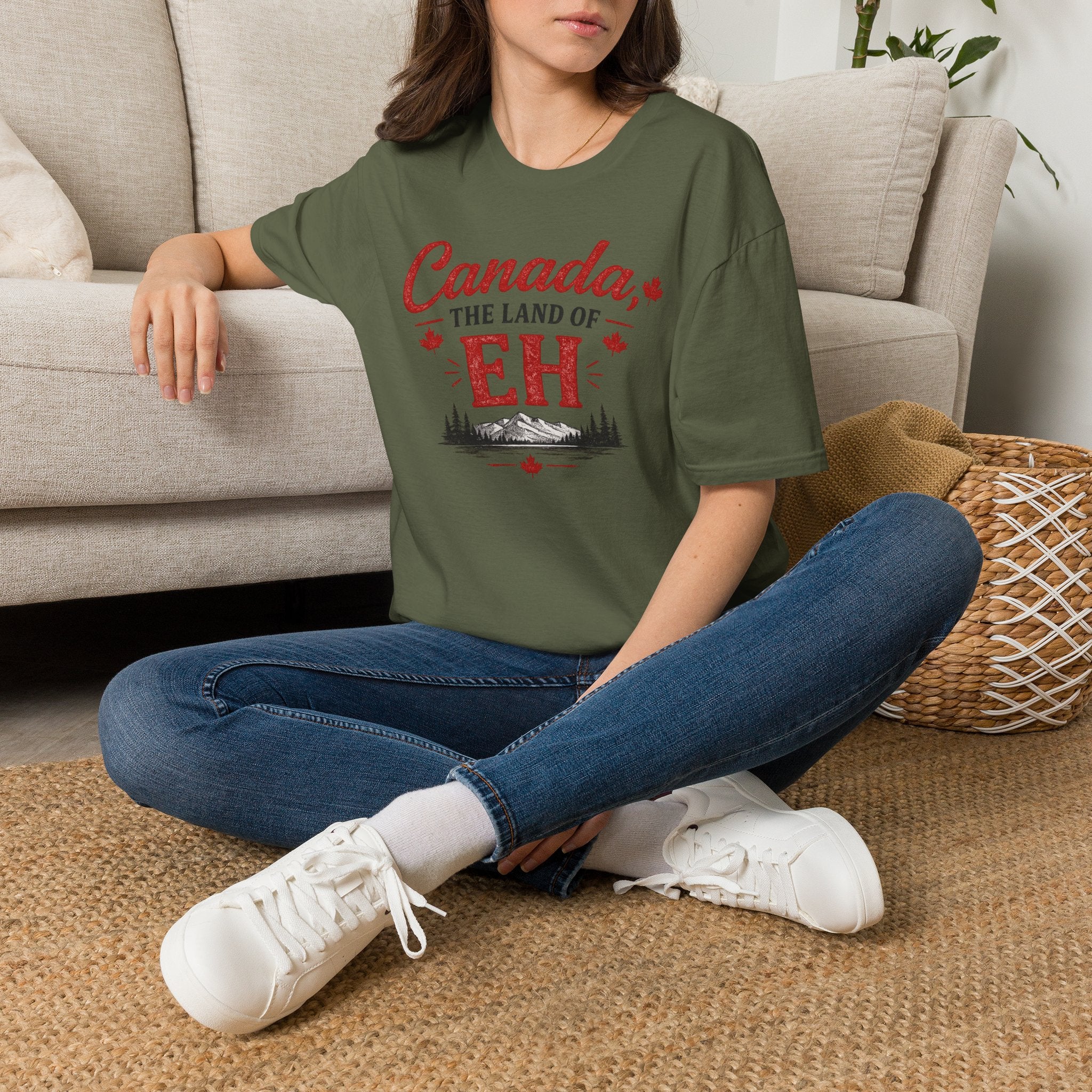 Canada The Land of EH T-Shirt — Funny Canadian Pride Tee