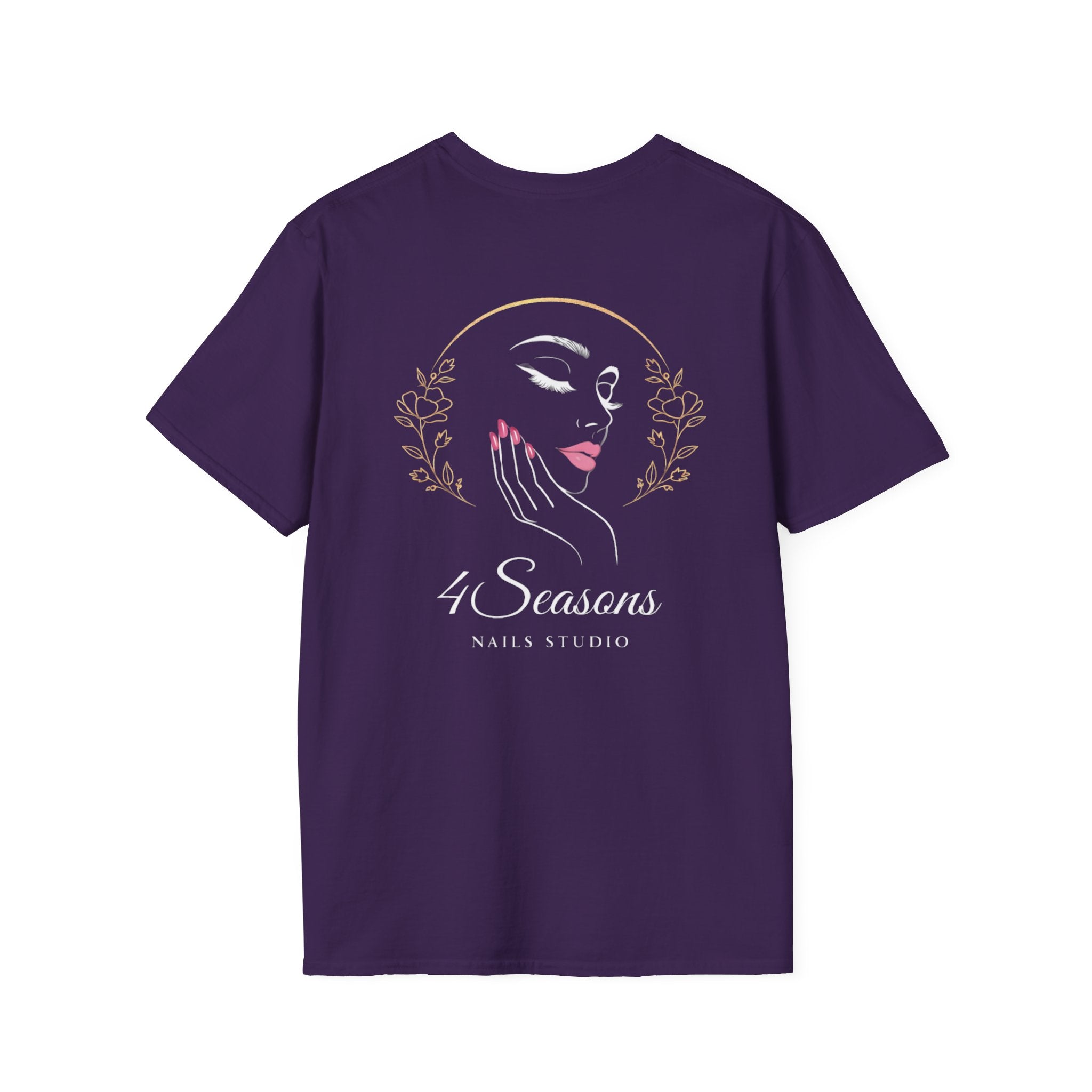 Nails Studio T-Shirt — "4 Seasons" Logo Tee (Salon Uniform)