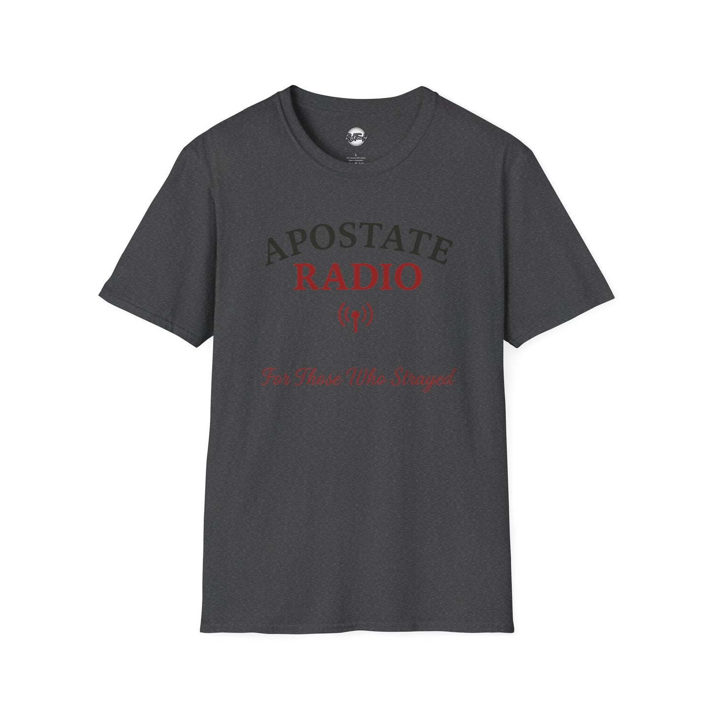 Apostate Radio T-Shirt - Unisex Softstyle Tee for Free Spirits