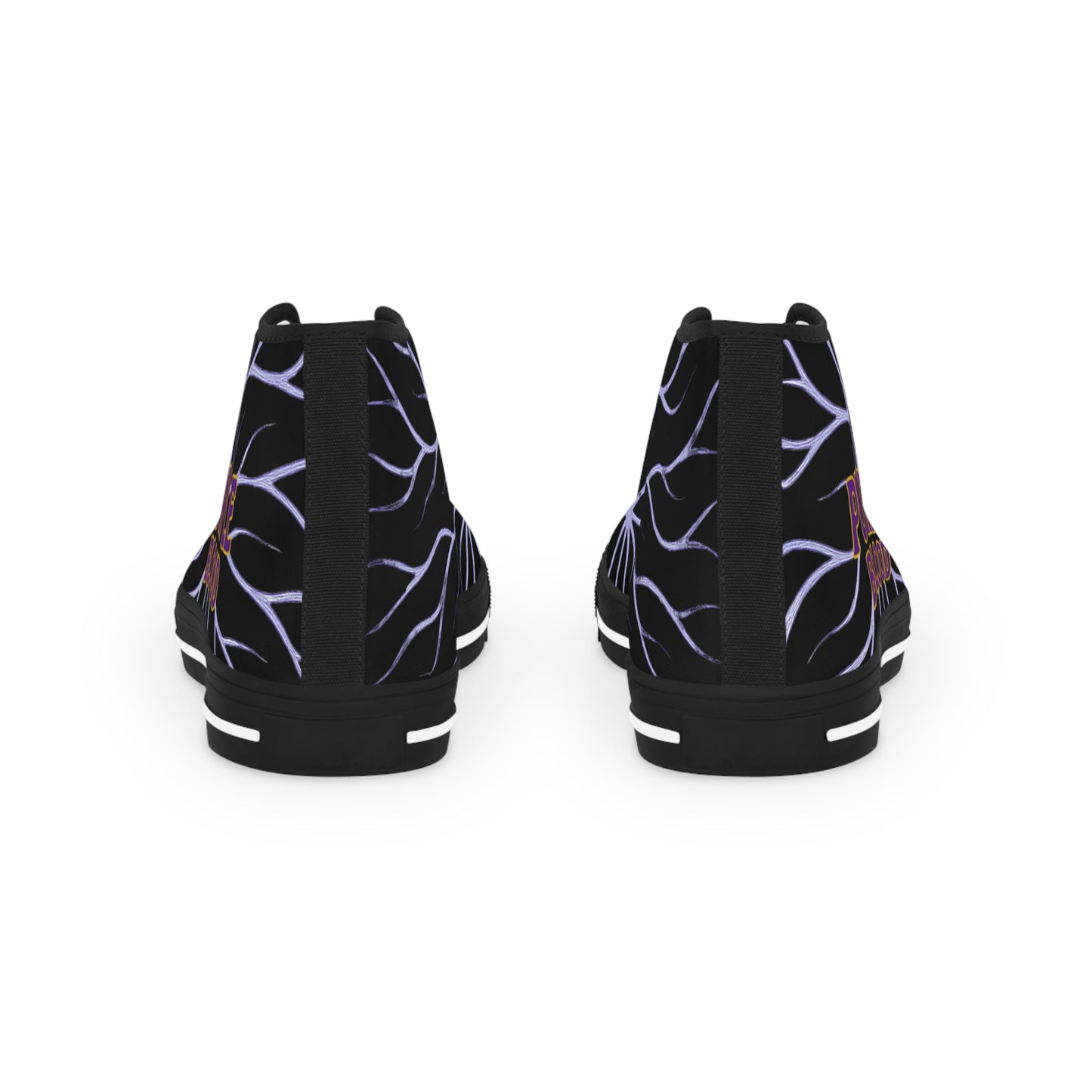 Copy of High Top Sneakers Purple Blood Design
