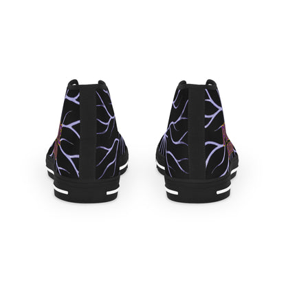 Copy of High Top Sneakers Purple Blood Design