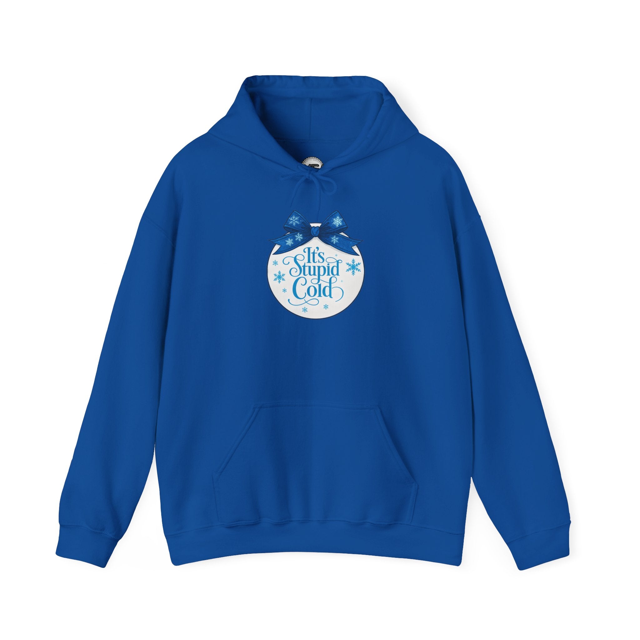 Its Stupid Cold Hoodie — Funny Winter Sweatshirt for Cold Weather