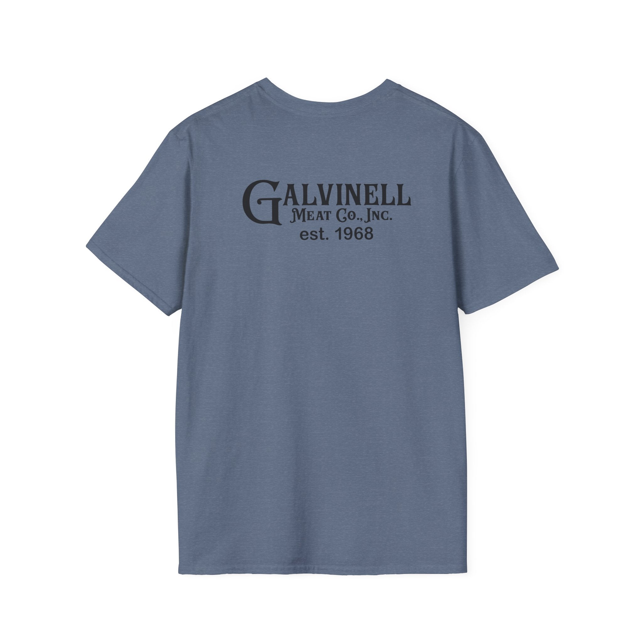 Galvinell Meat Co. Logo T-Shirt — Retro Butcher Shop Tee
