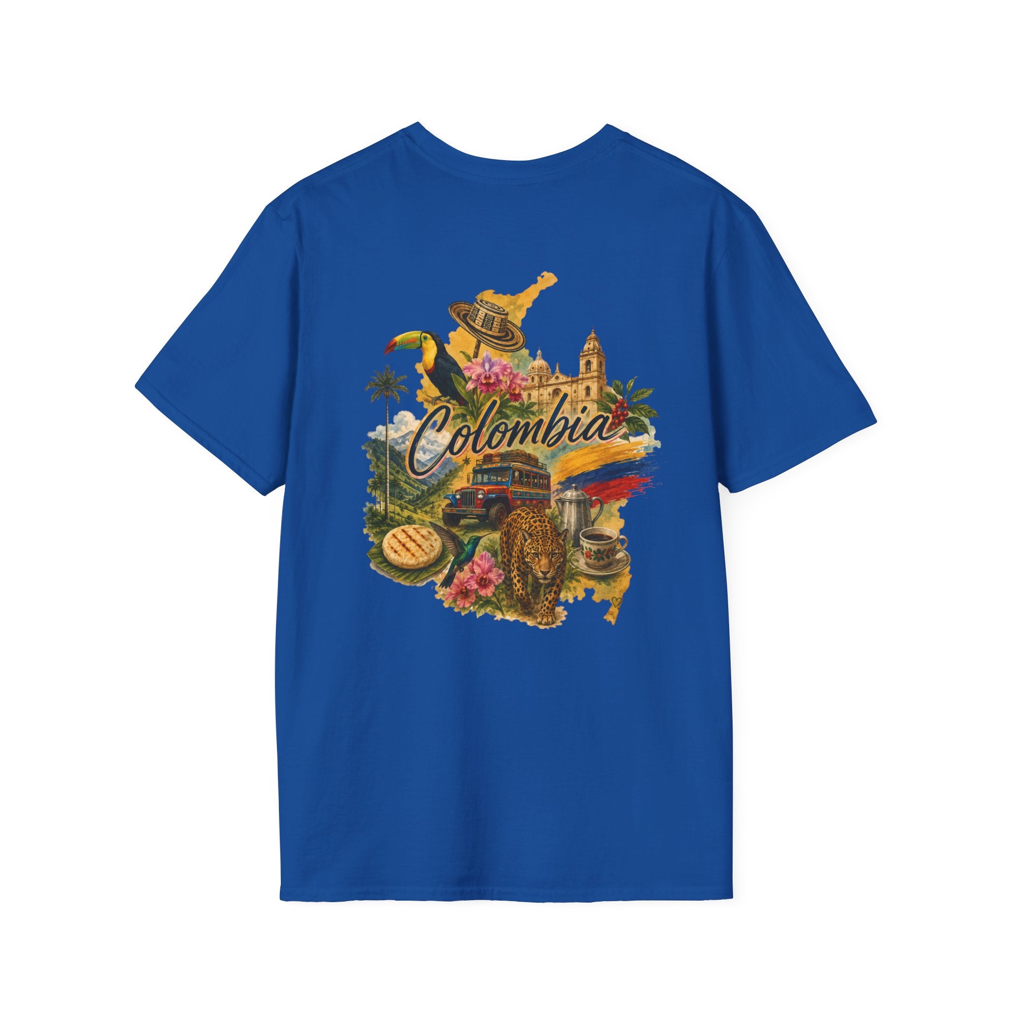 T-Shirt — Colombian Football Emblem Tee (Federación Colombiana de Fútbol)