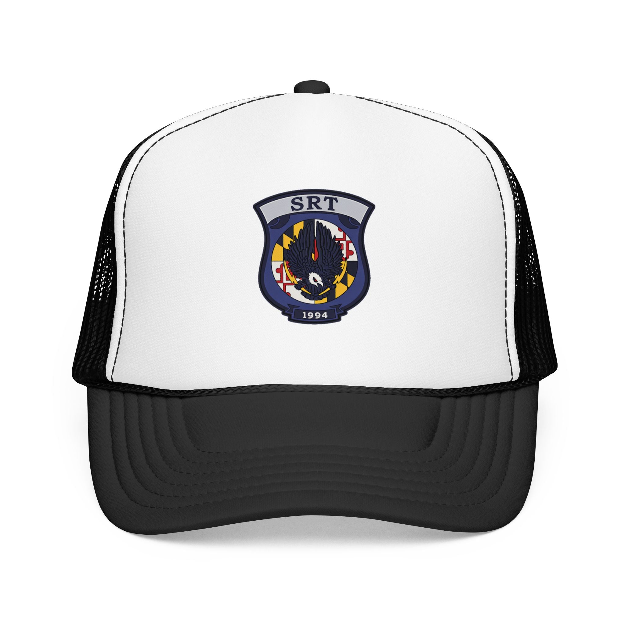 Level 2 SRT Tactical Patch Trucker Hat – Embroidered K9 Unit Logo Cap