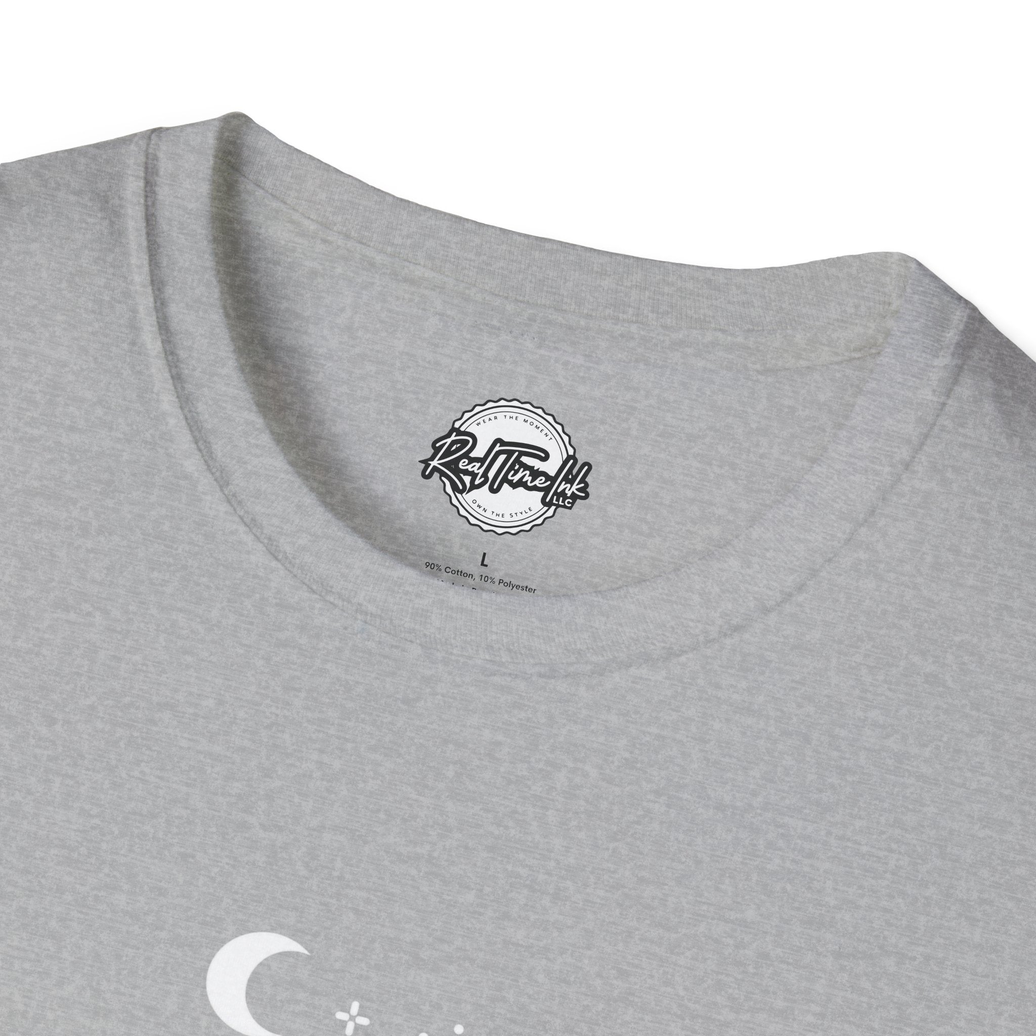 Concord Point Coffee T-Shirt — Minimalist Lighthouse Night Scene Graphic Tee