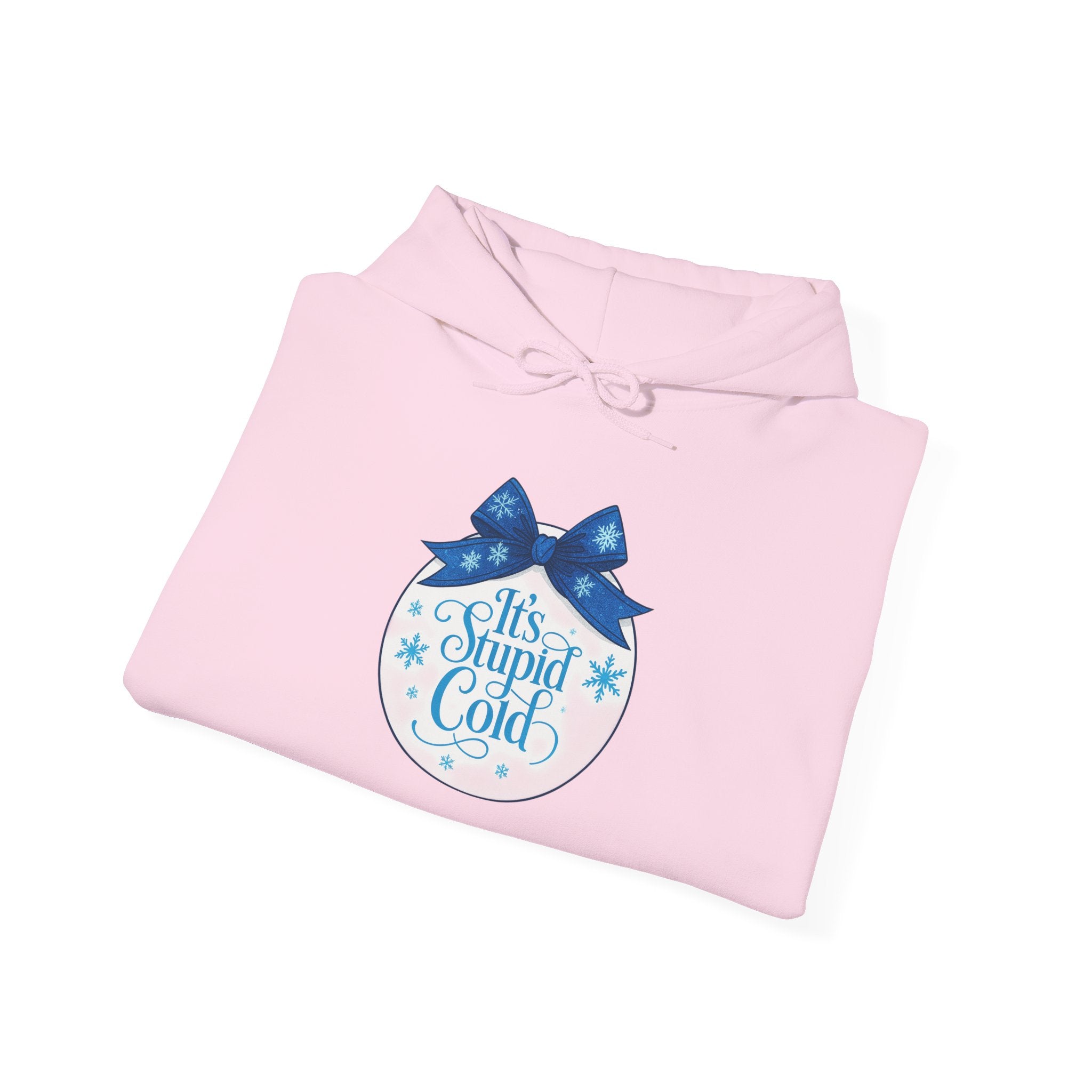 Its Stupid Cold Hoodie — Funny Winter Sweatshirt for Cold Weather