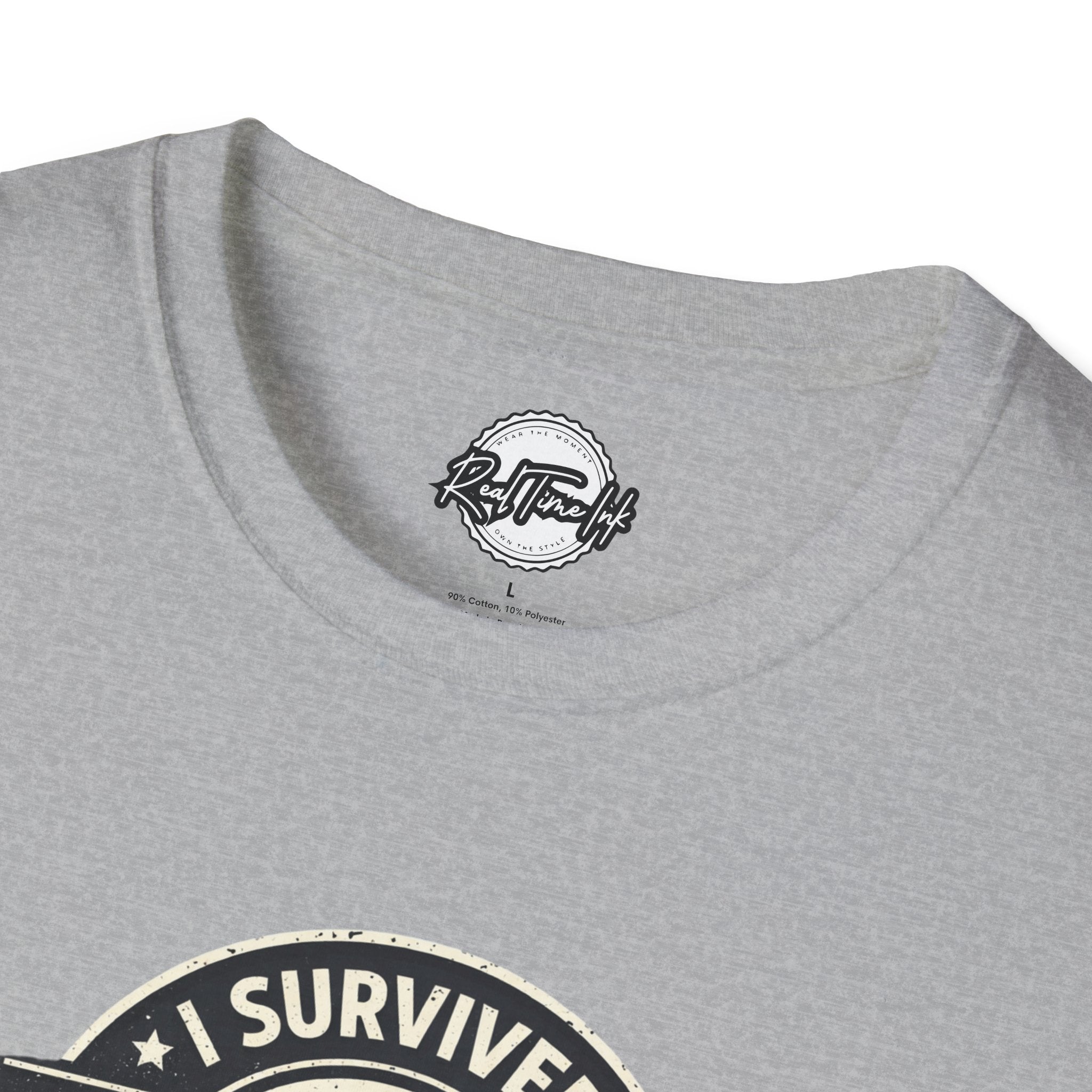 I Survived Monday T-Shirt — Funny Workweek Graphic Tee