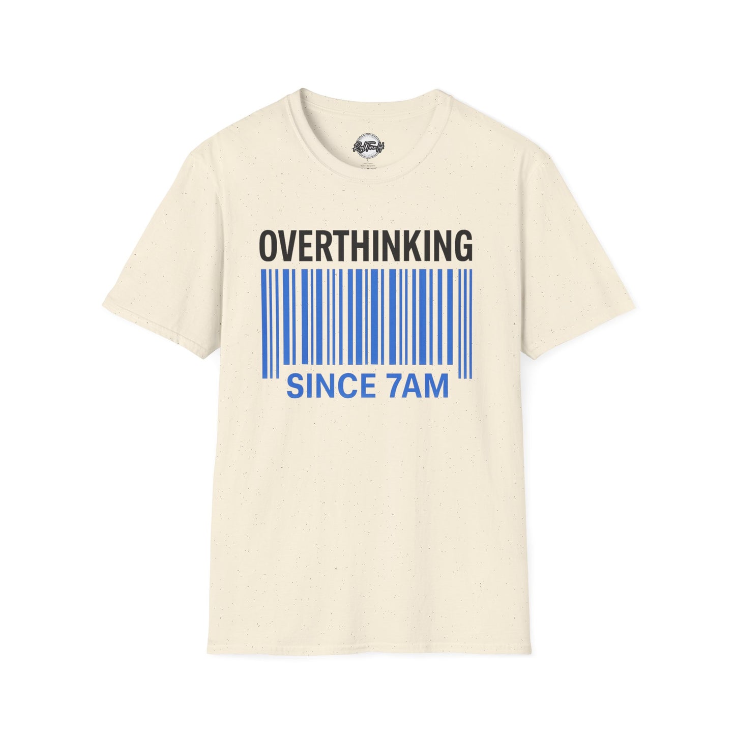 Unisex Overthinking T-Shirt, Humorous Tee, Perfect Gift for Mental Health Awareness, Casual Wear, Funny Graphic Shirt