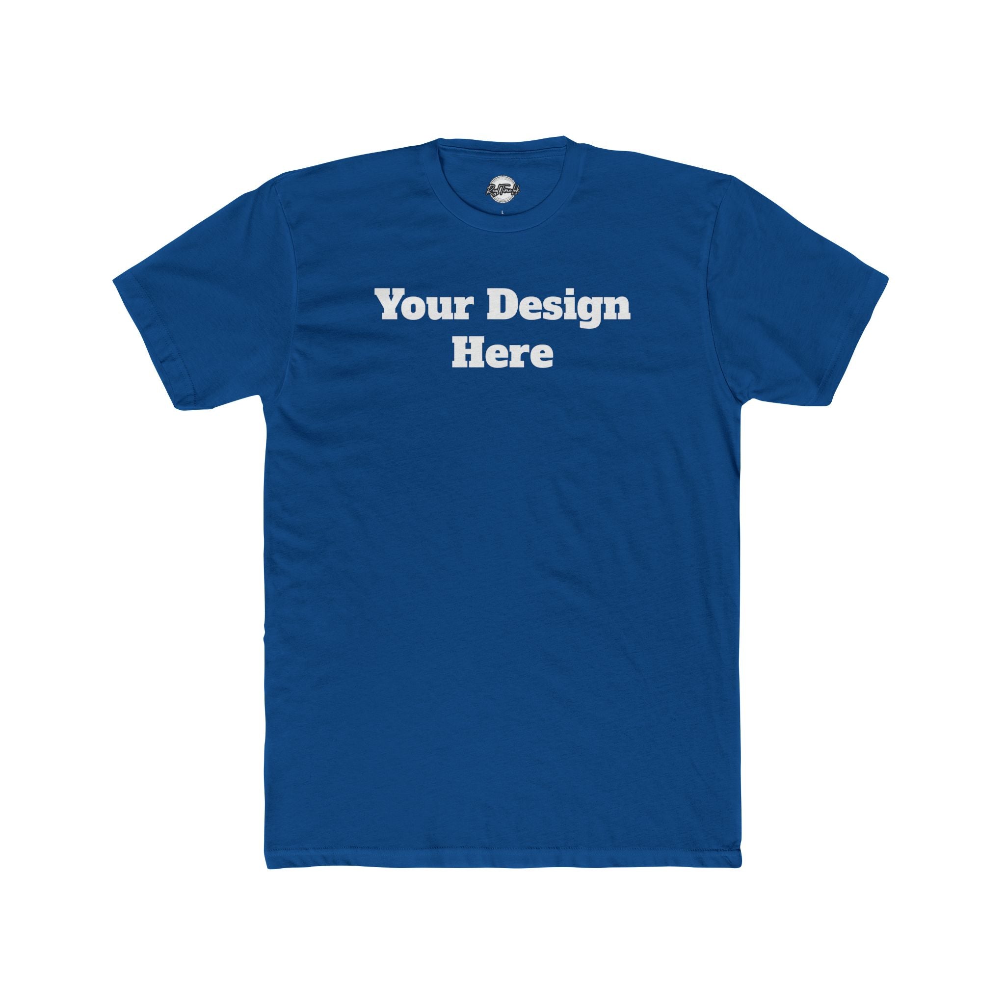 Custom unisex Cotton Crew Tee