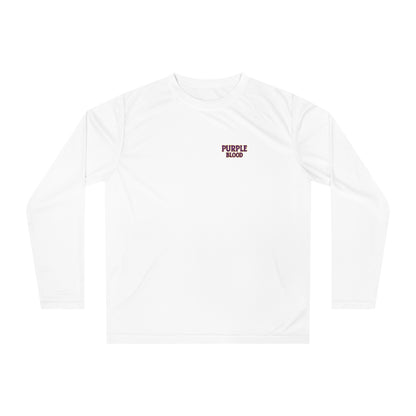 Long Sleeve Shirt - Purple Blood Design