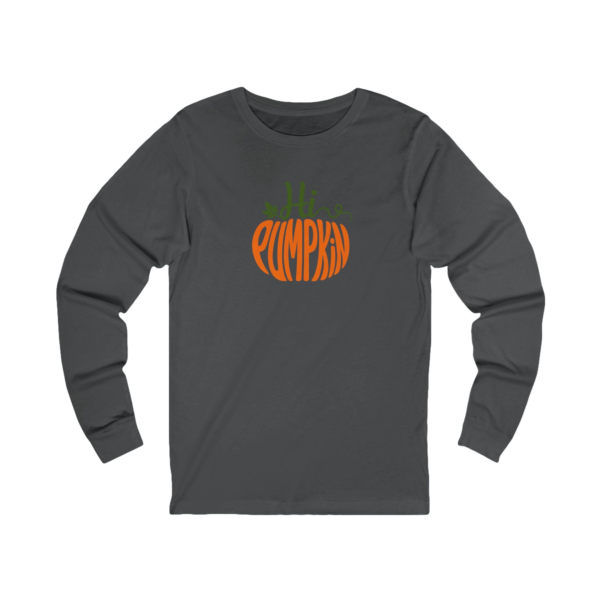 Hi Pumpkin Unisex Jersey Long Sleeve Tee