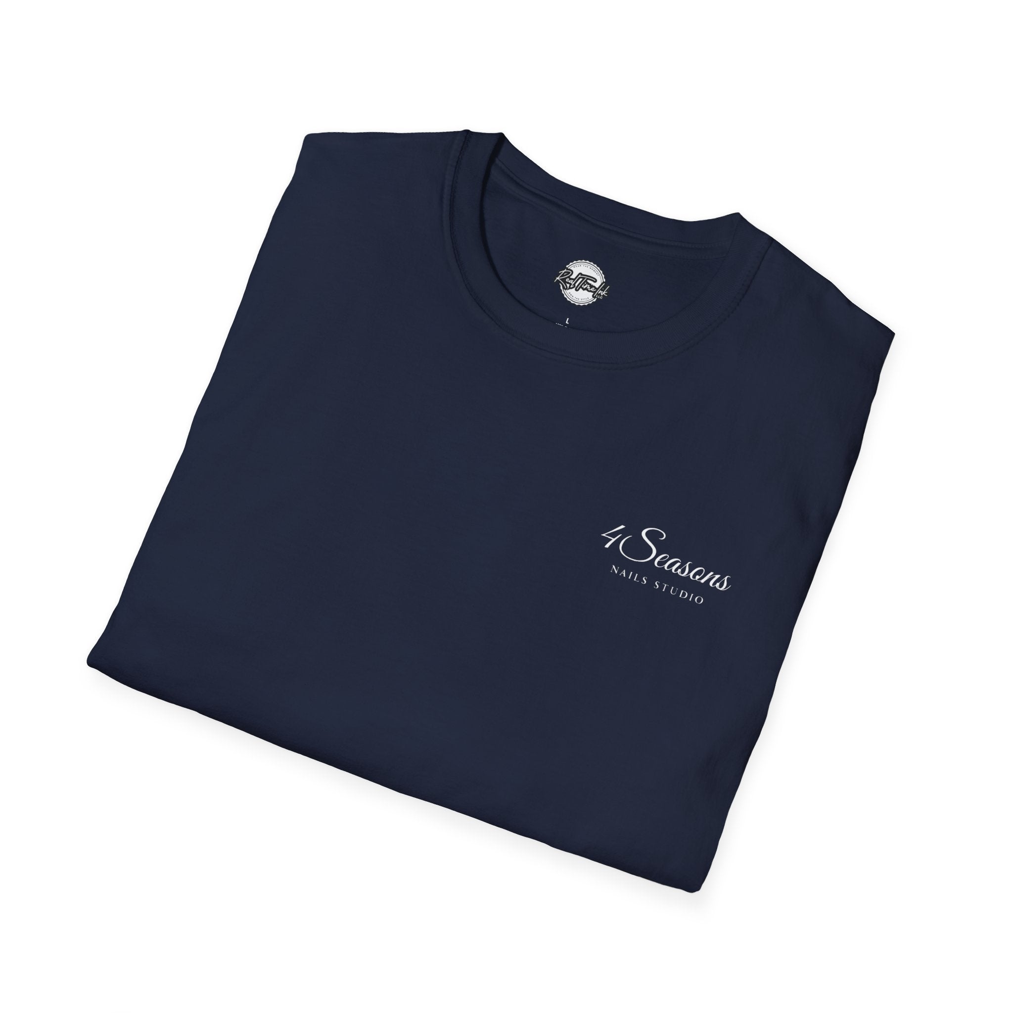 Nails Studio T-Shirt — "4 Seasons" Logo Tee (Salon Uniform)