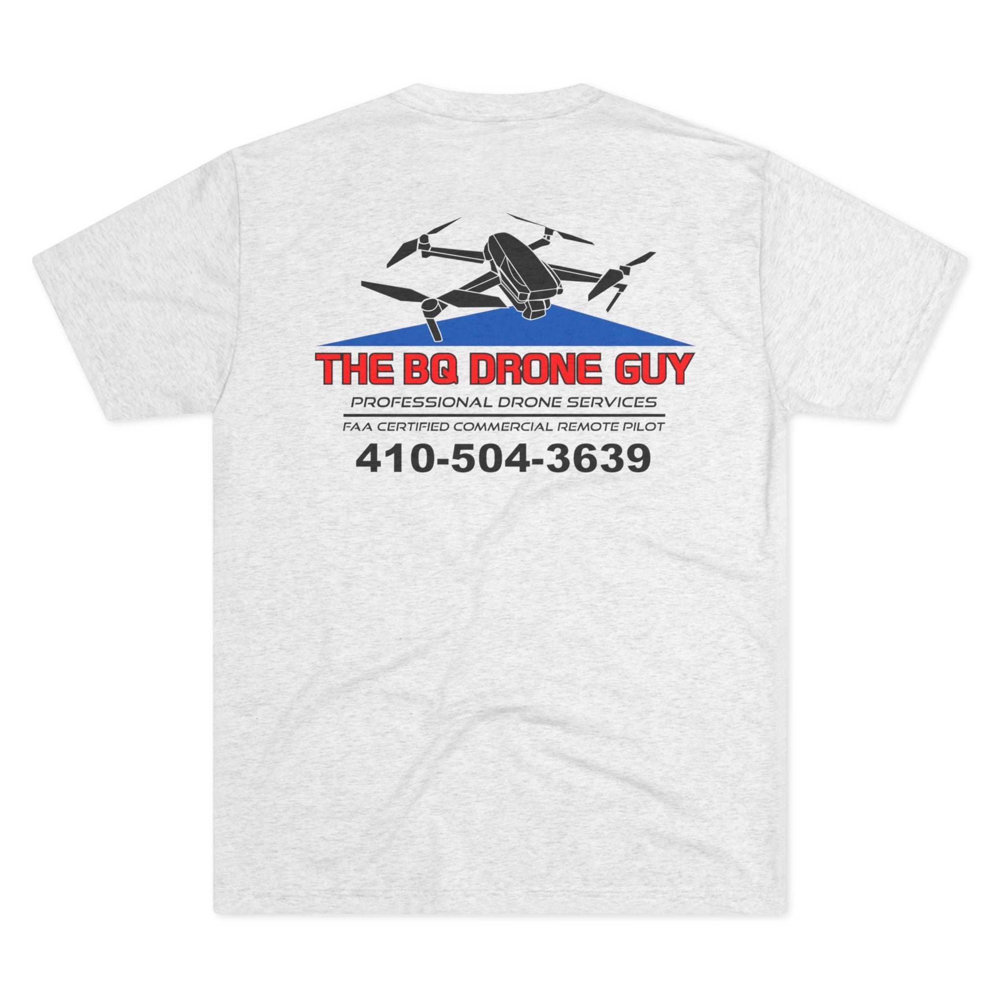 The BQ Drone Guy Logo & Contact Tee
