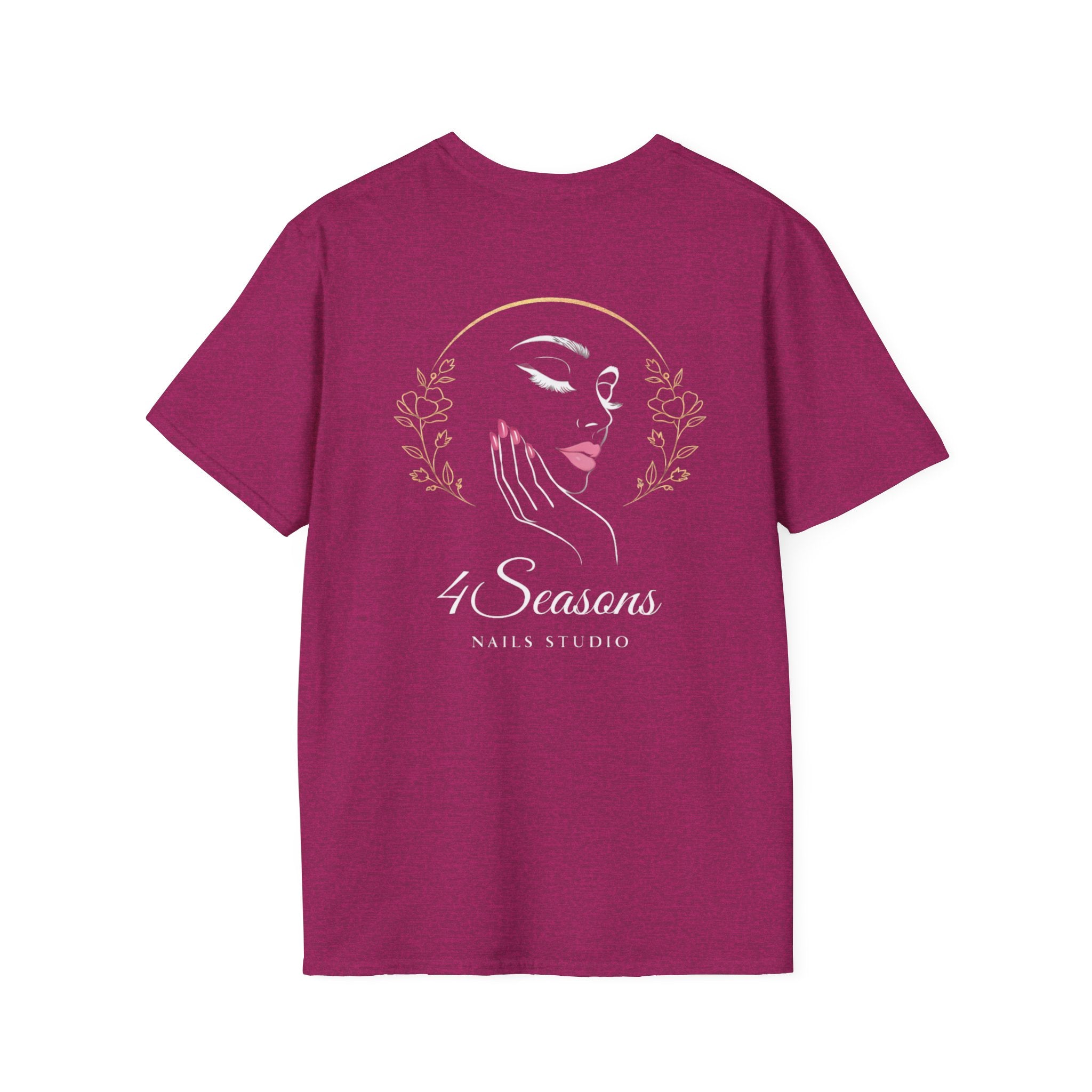 Nails Studio T-Shirt — "4 Seasons" Logo Tee (Salon Uniform)