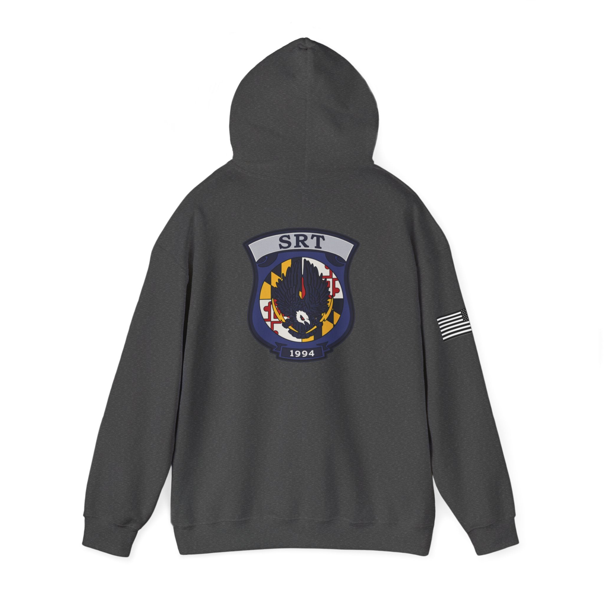 Level 2 SRT Hoodie — Firewatch Crest Graphic Hooded Sweatshirt