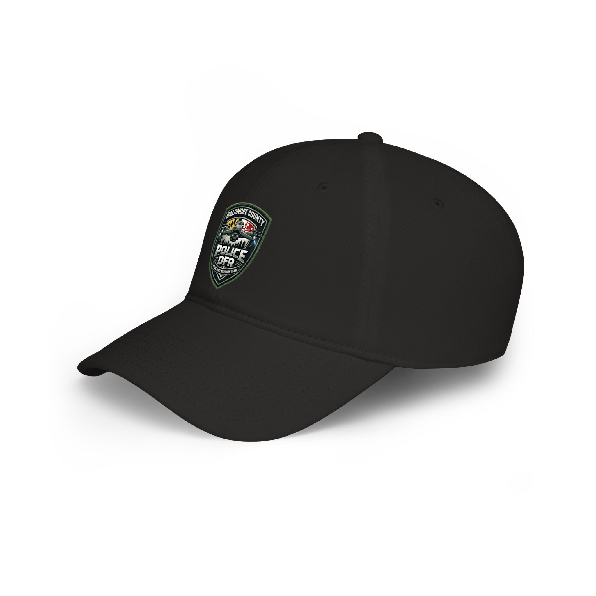 Baltimore County. Low Profile Baseball Cap — Patch Dad Hat