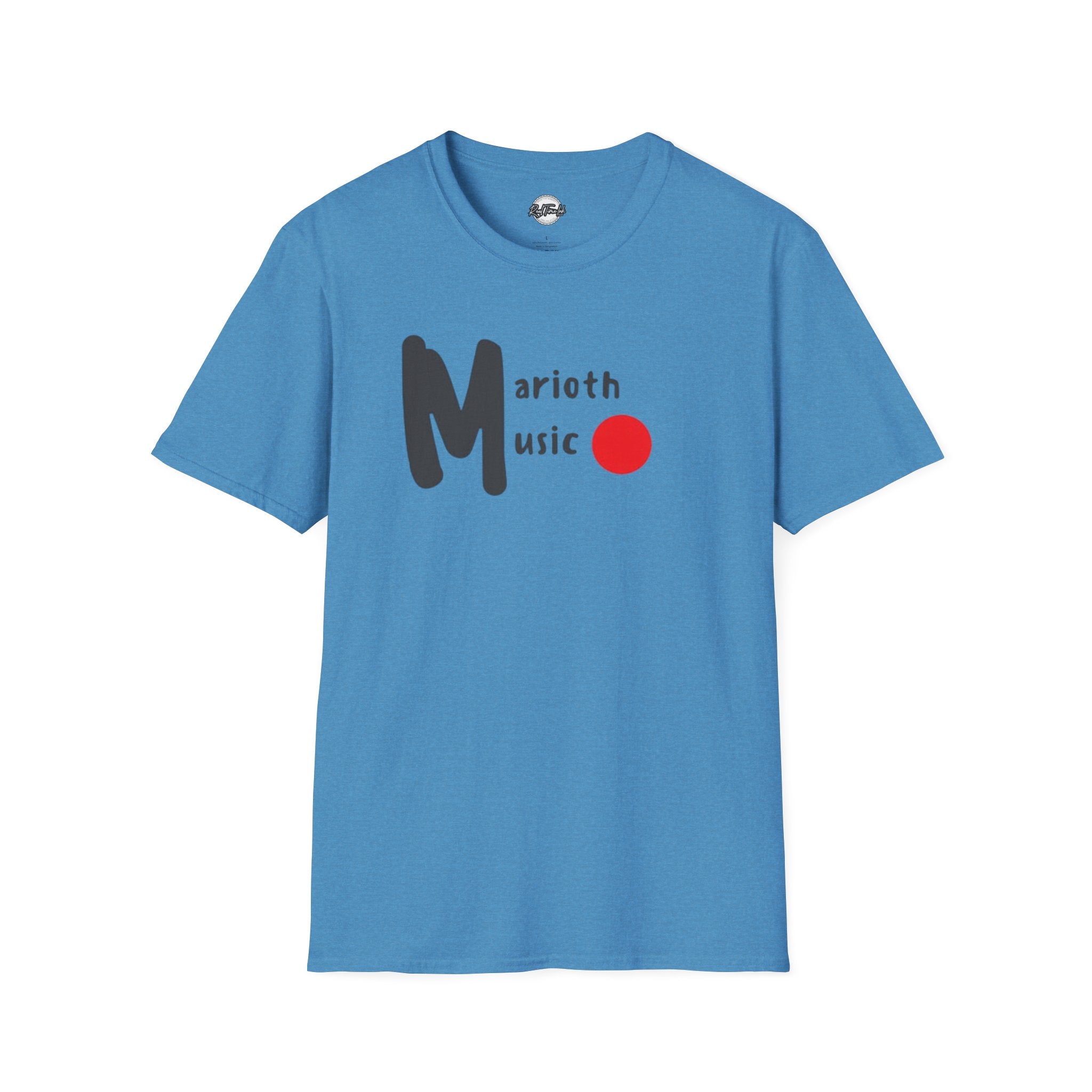 Marioth Music Logo Tee (Bold 'M' with Red Dot)